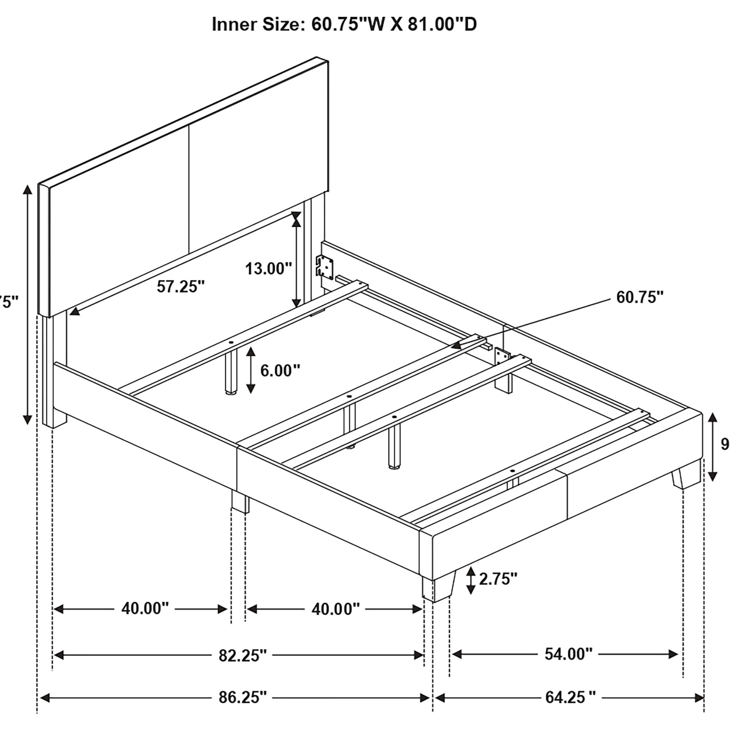 Dorian Panel Bed - Image 4