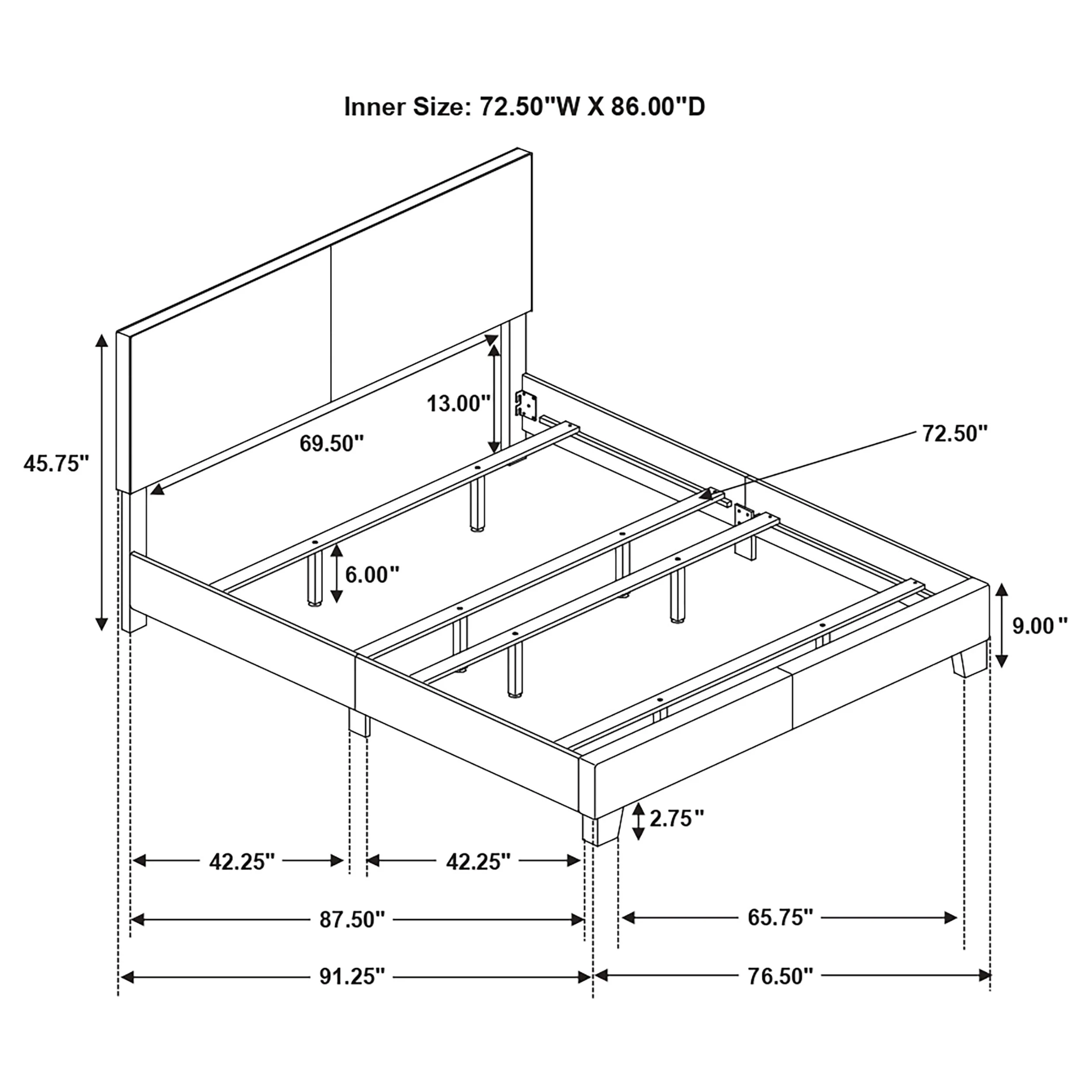 Dorian Panel Bed - Image 57