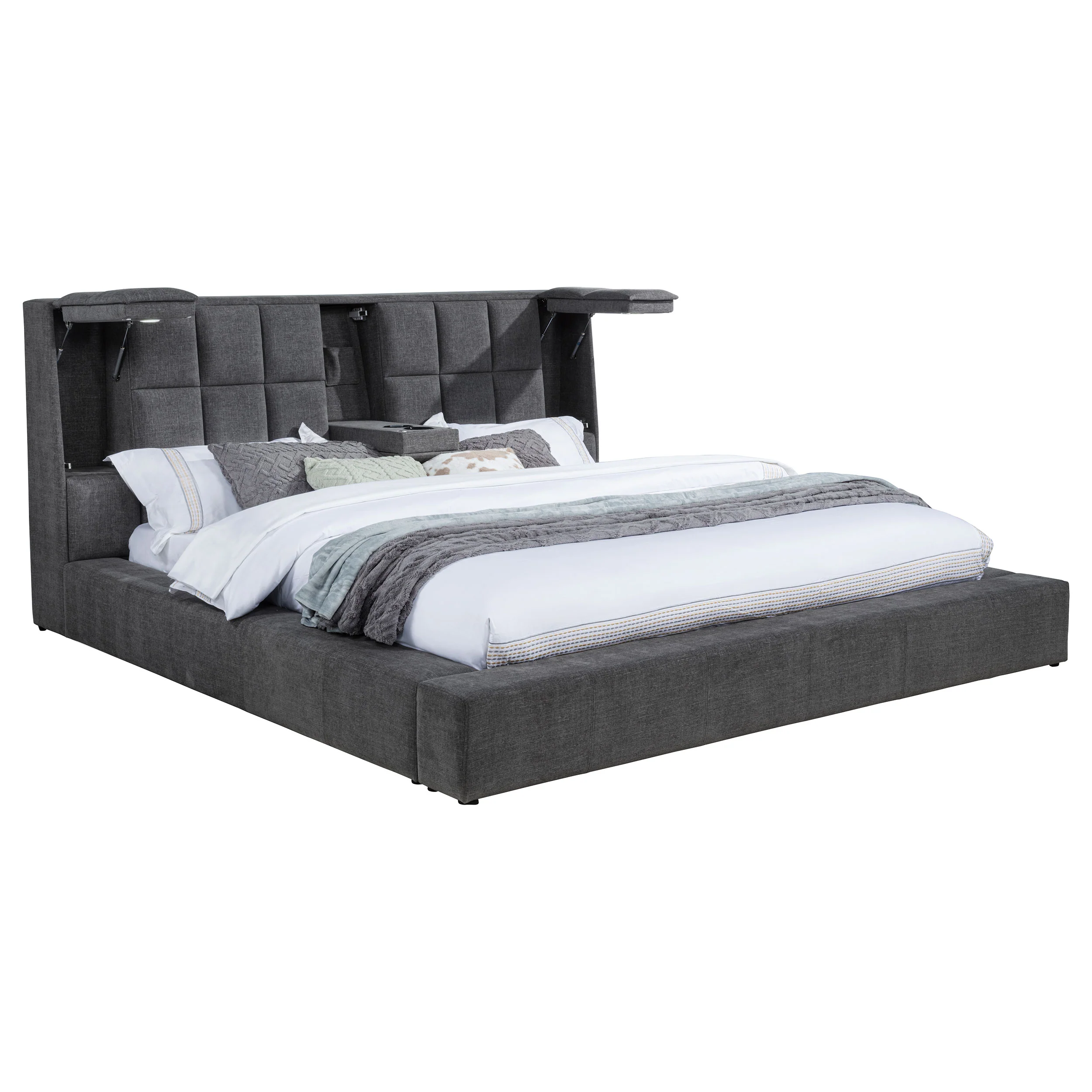 Dreux Panel Platform Bed - Image 47