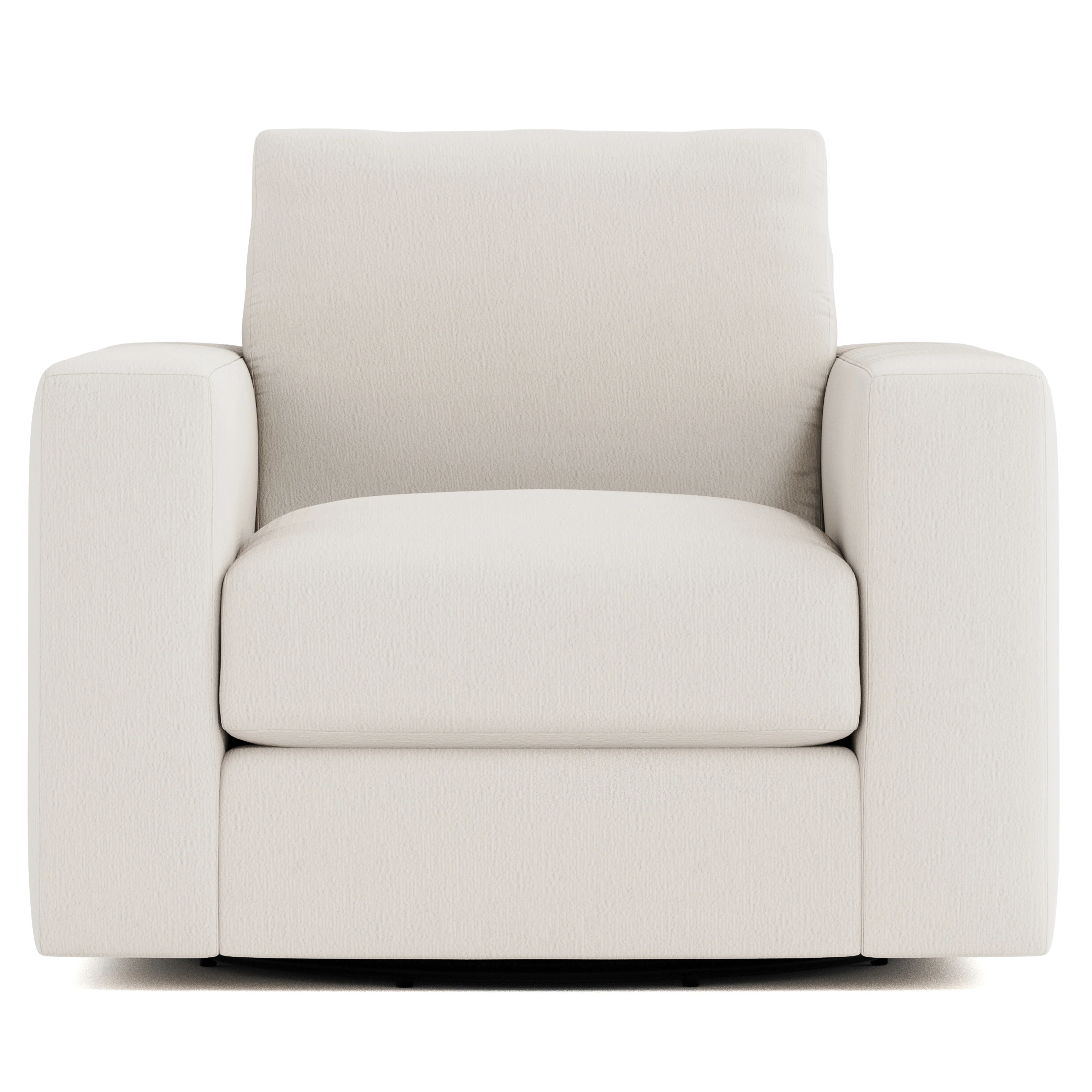 Drew Fabric Swivel Chair - Image 3