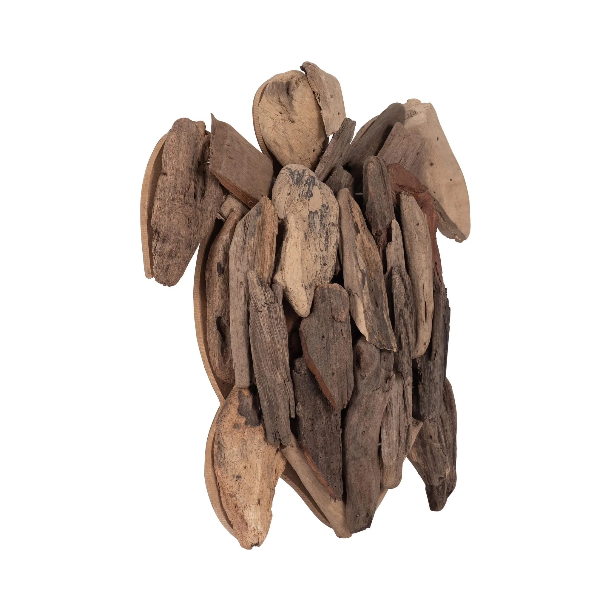 Driftwood, 12"h Turtle Deco, Natural - Image 2