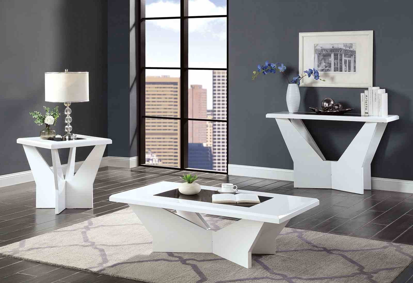 Dubendorf Sofa Table, White - Image 2