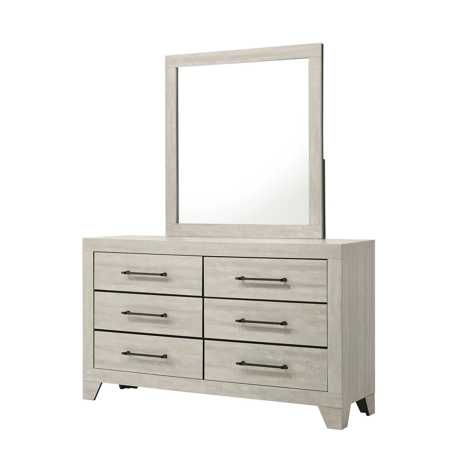 Dubuque Mirror, Light Gray - Image 2