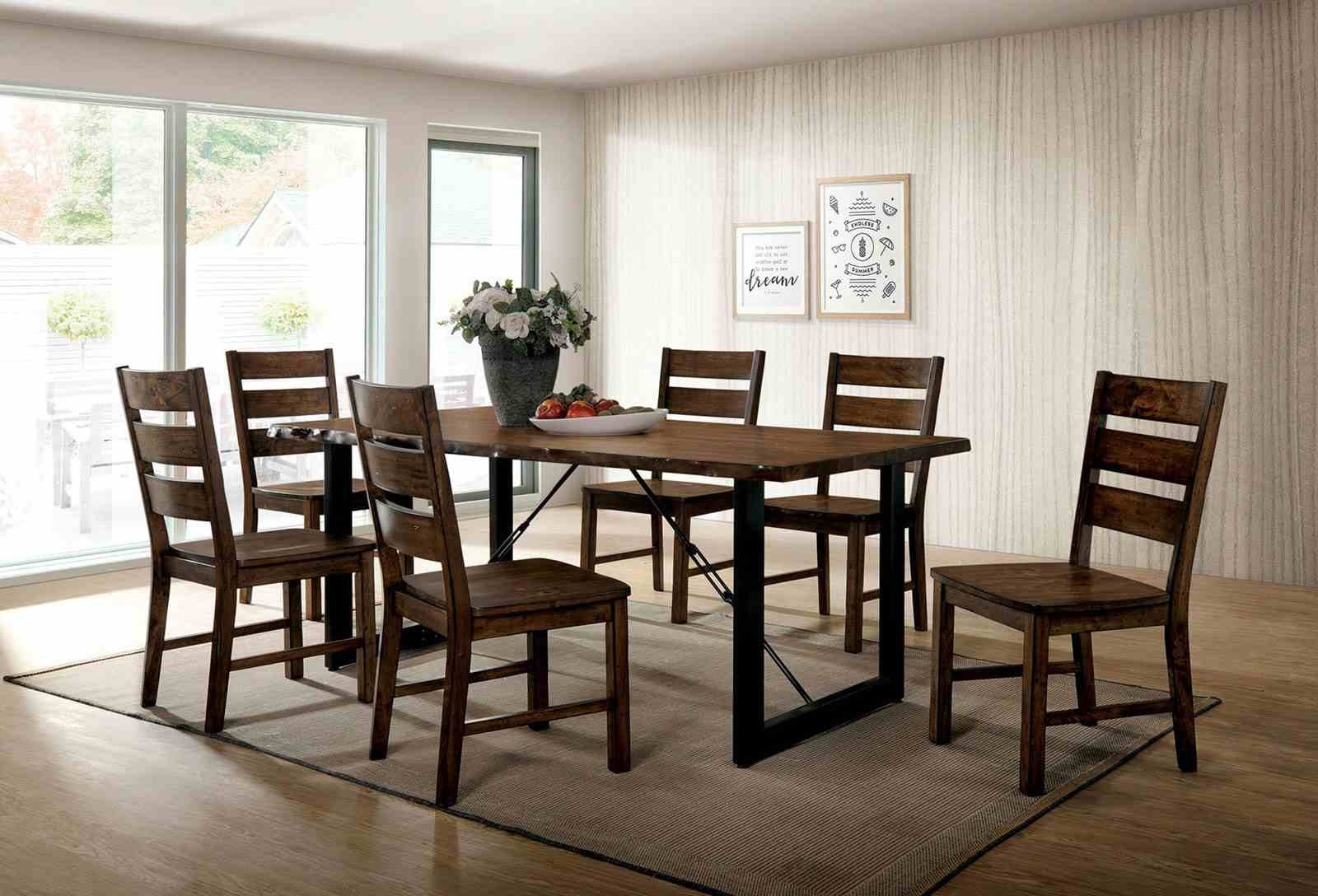 Dulce 6 Pc. Dining Table Set w/ Bench - Image 2