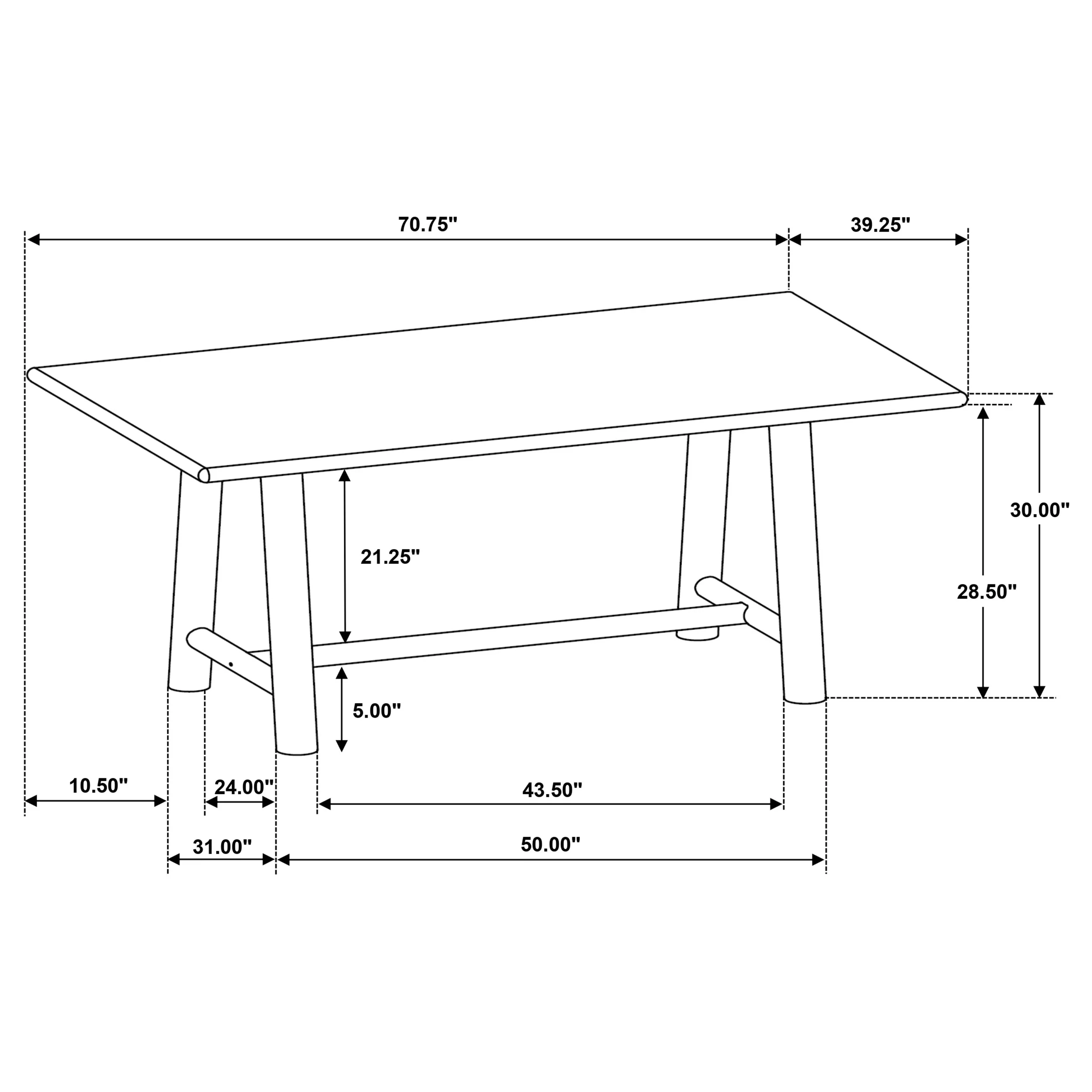Duncan Dining Table - Image 9