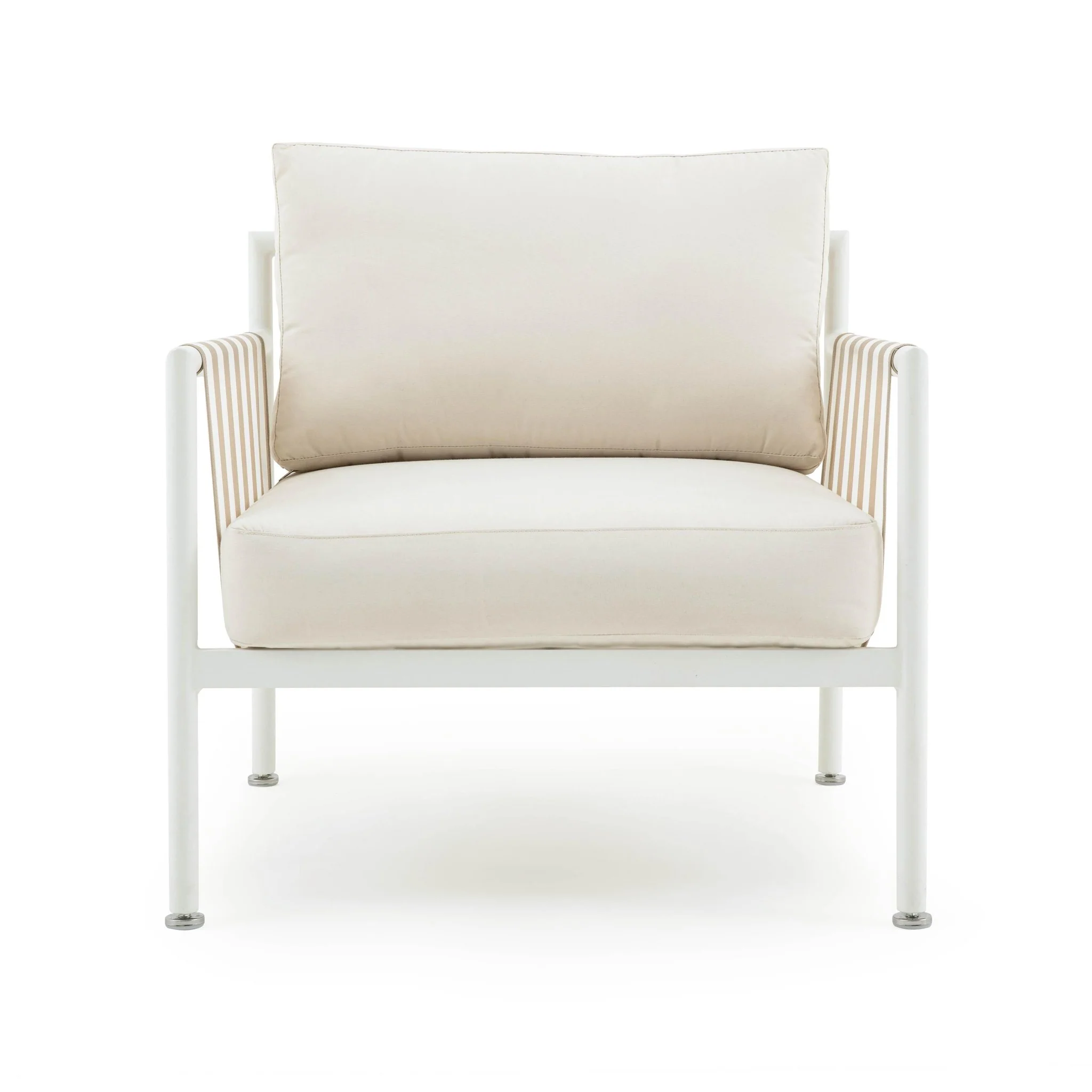 Dunes Cream Outdoor Armchair - Image 3