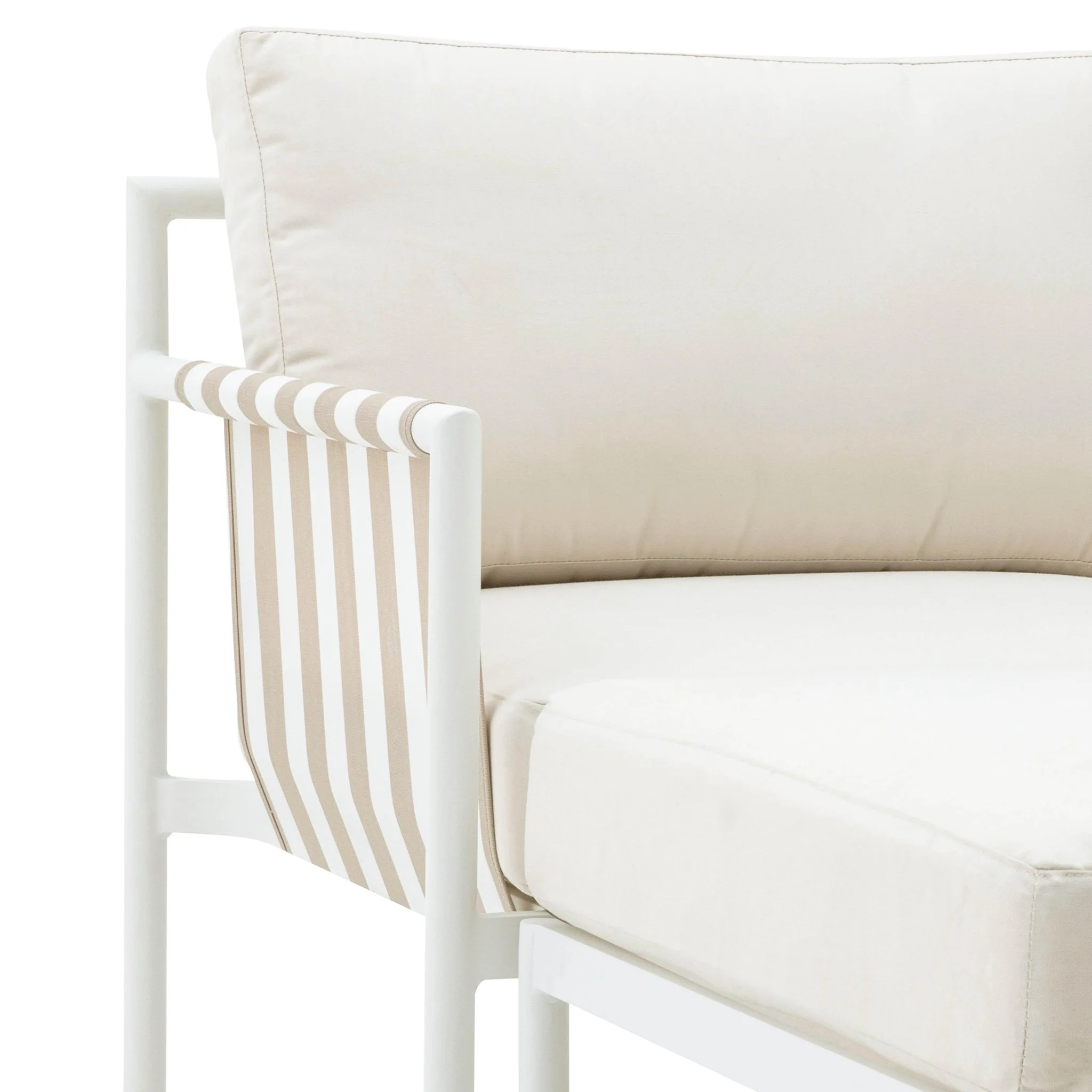 Dunes Cream Outdoor Lounge Set - Image 4