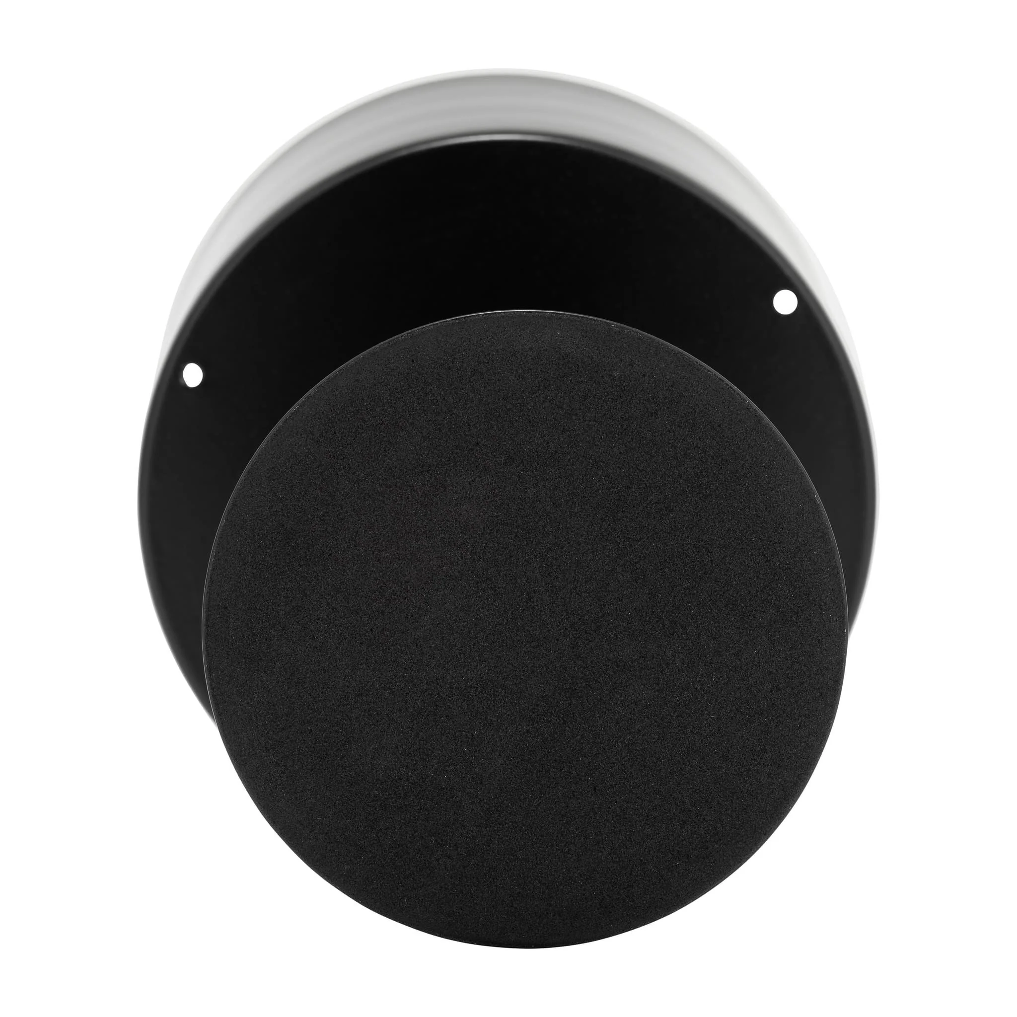 Ec Metal,6",flat Round Base Planter,black - Image 4