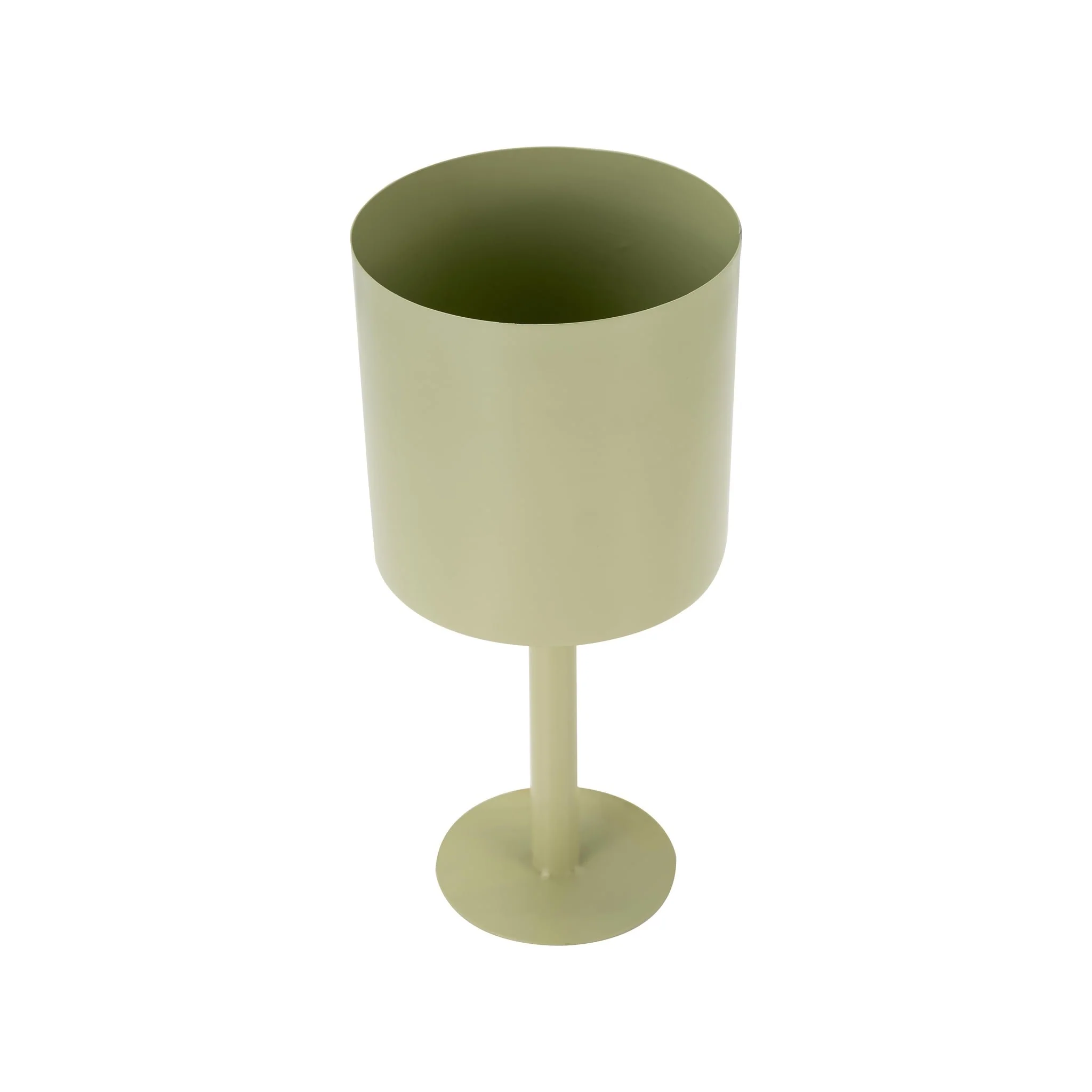 Ec Metal,6",flat Round Base Planter,tendril - Image 2