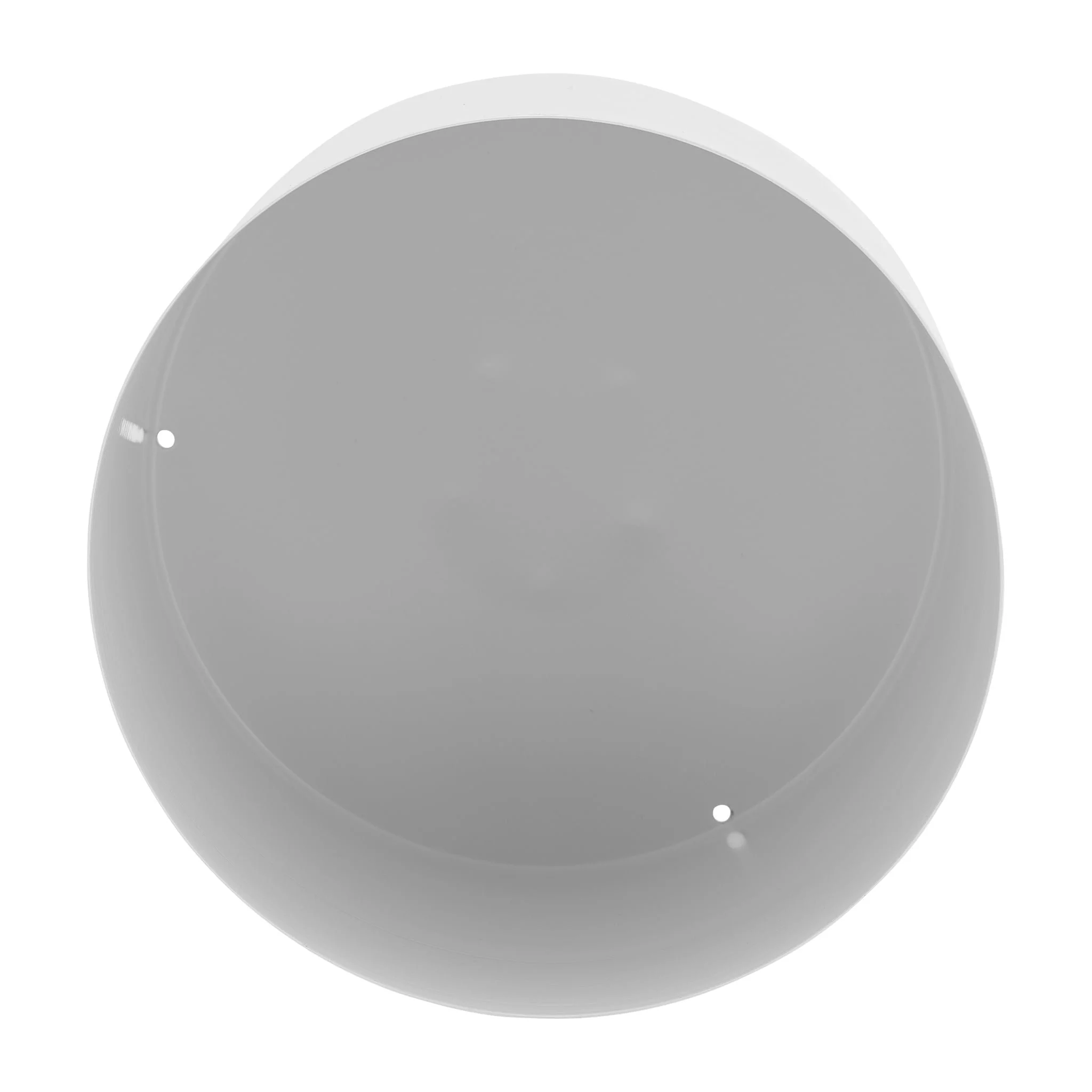 Ec Metal,6",flat Round Base Planter,white - Image 3