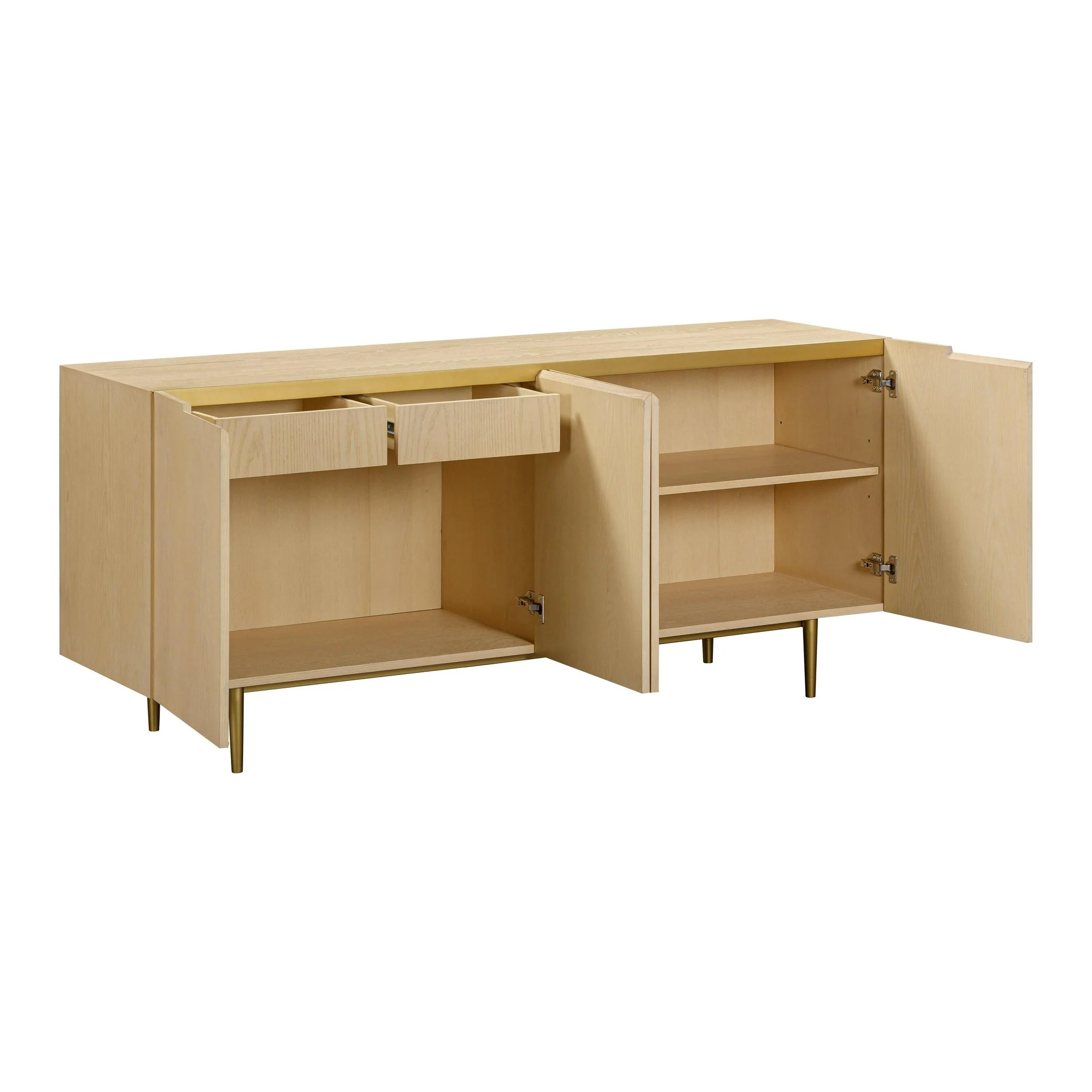 Echo Washed Natural Ash Sideboard - Image 4