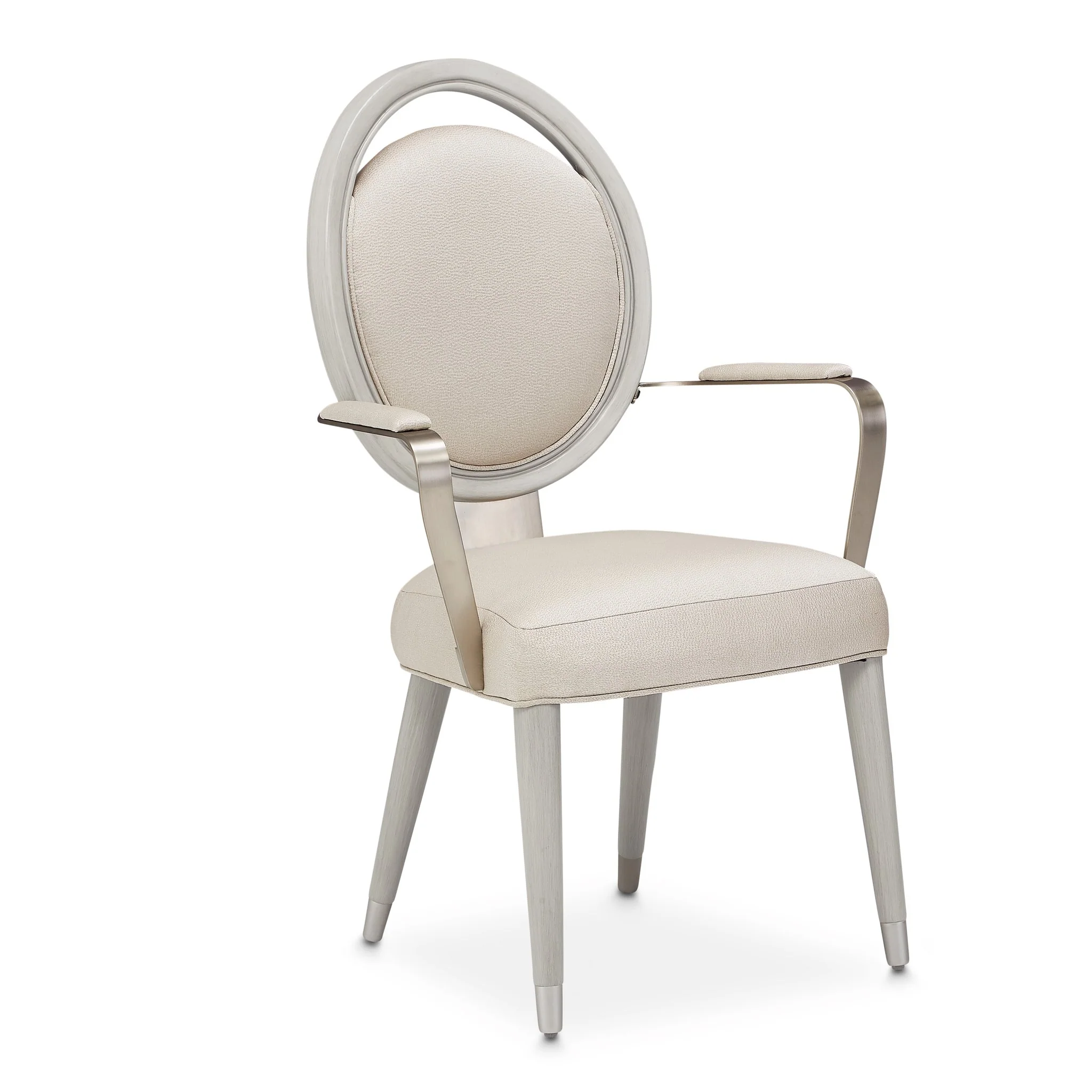 Eclipse Dining Arm Chair - Moonlight Gray - Image 2
