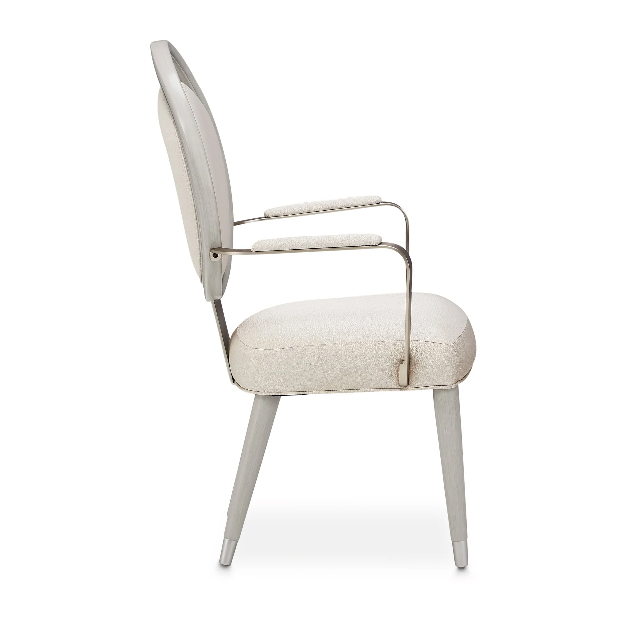 Eclipse Dining Arm Chair - Moonlight Gray - Image 3