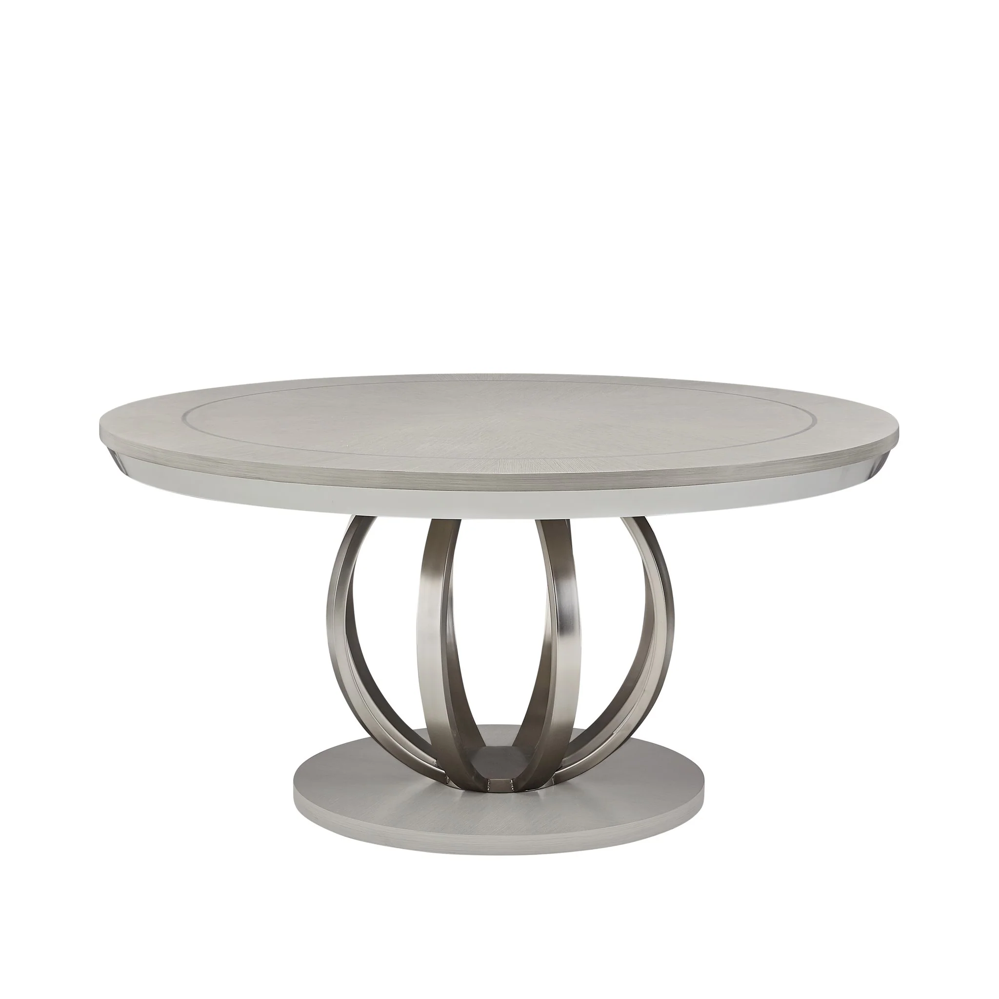Eclipse Round Dining Table - Moonlight Gray - Image 11