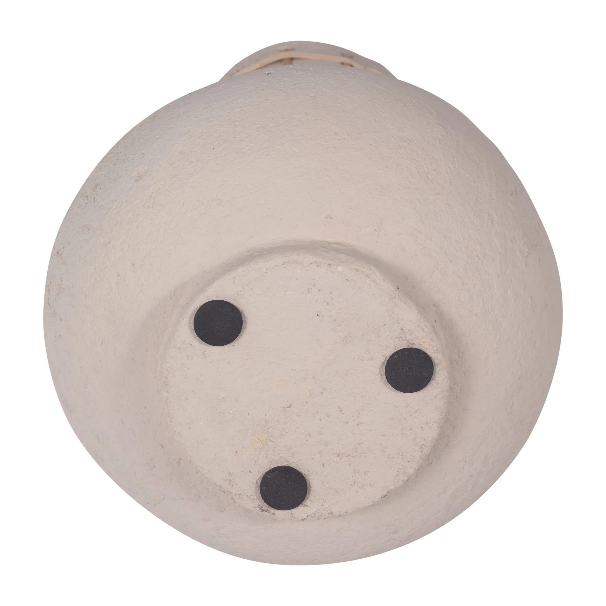 Ecomix, 10" Top Weave Nomad Vase, Ivory - Image 6