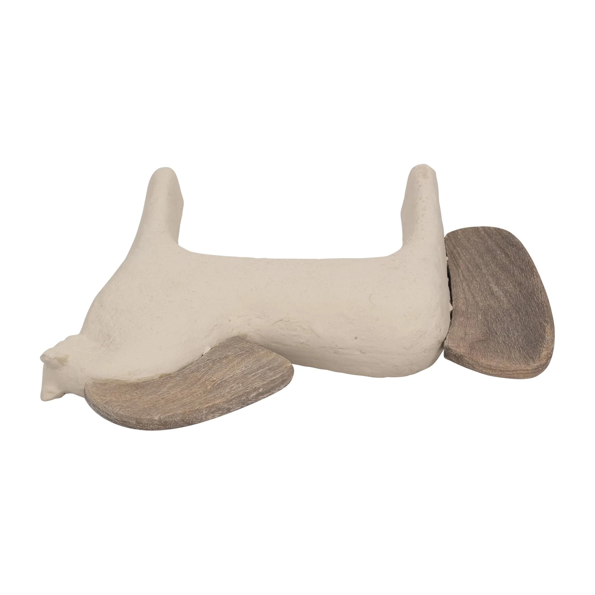 Ecomix, 12" Horse Deco, Ivory - Image 6