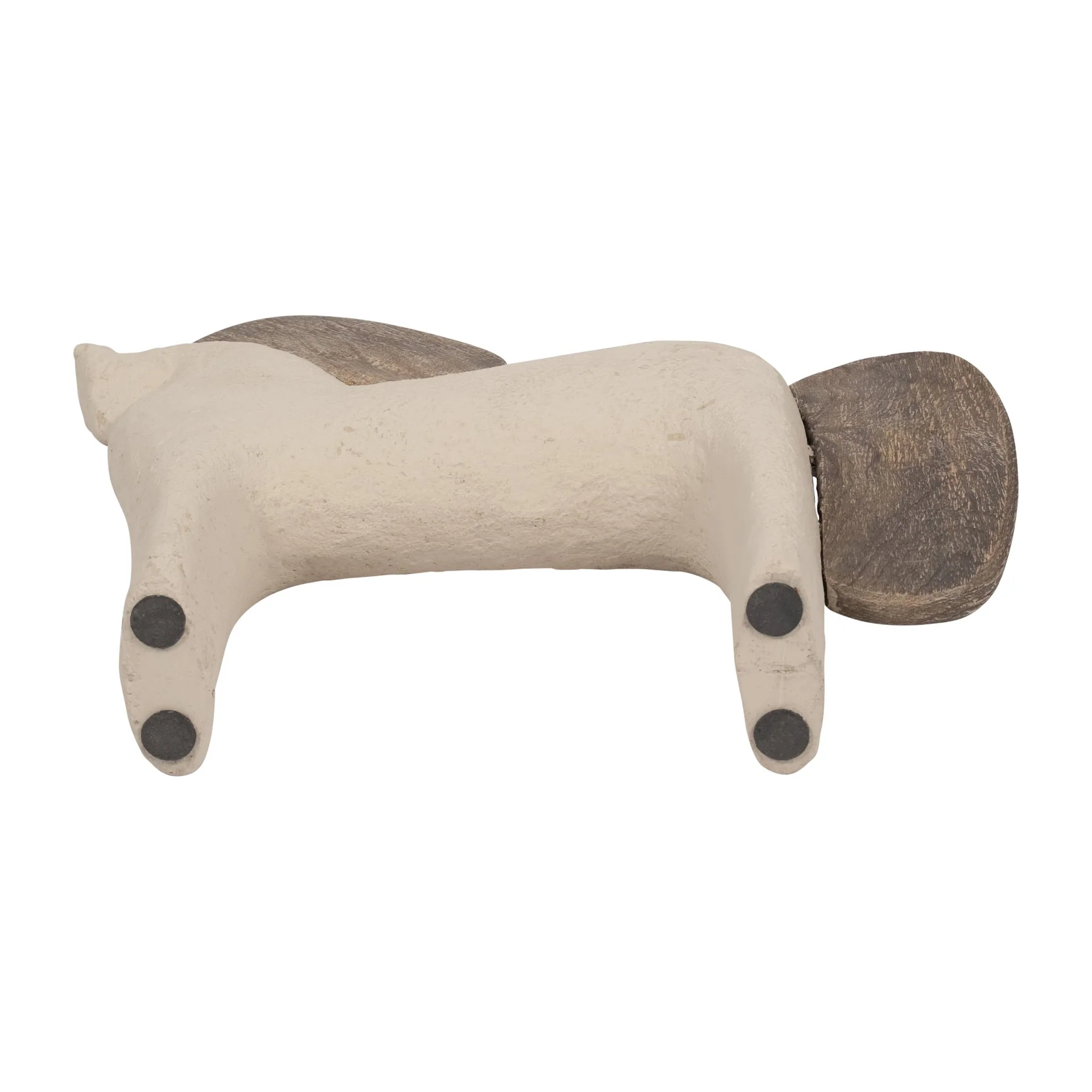 Ecomix, 12" Horse Deco, Ivory - Image 7