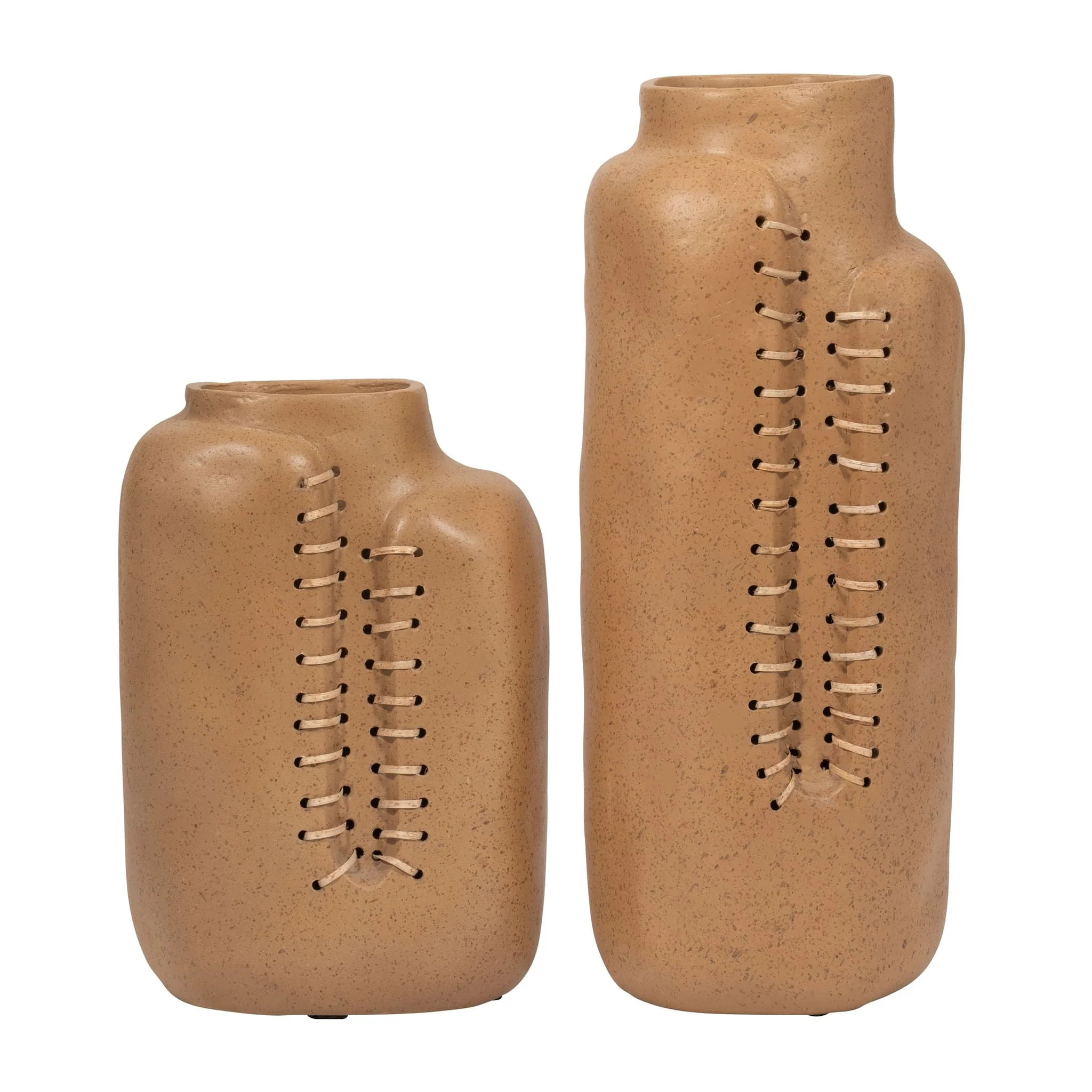 Ecomix, 12" Stitched Up Vase, Terracotta - Image 8