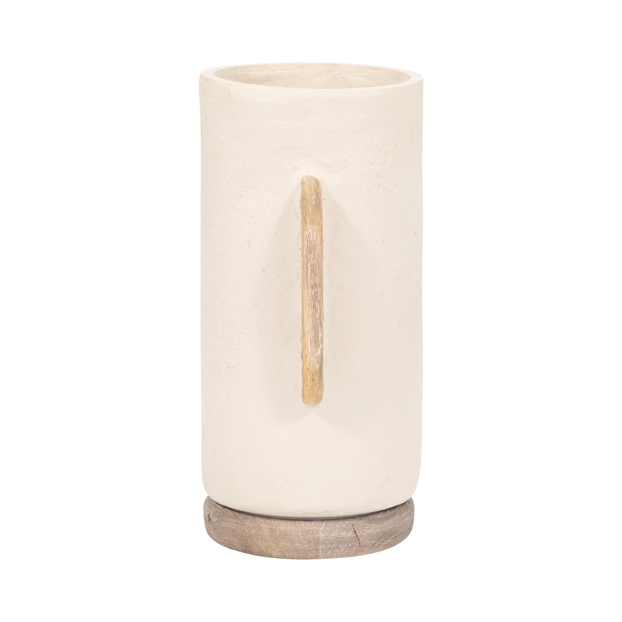 Ecomix, 13" Organic Vase, Ivory - Image 4
