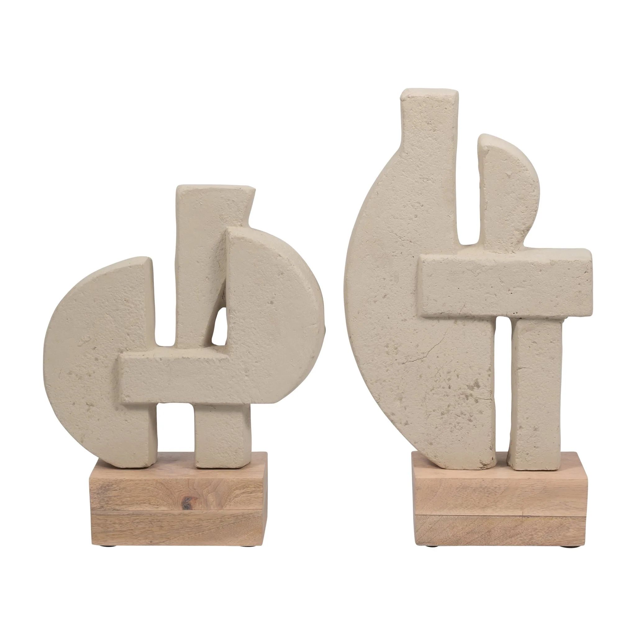 Ecomix, 13" Table Sculpture, Ivory - Image 8
