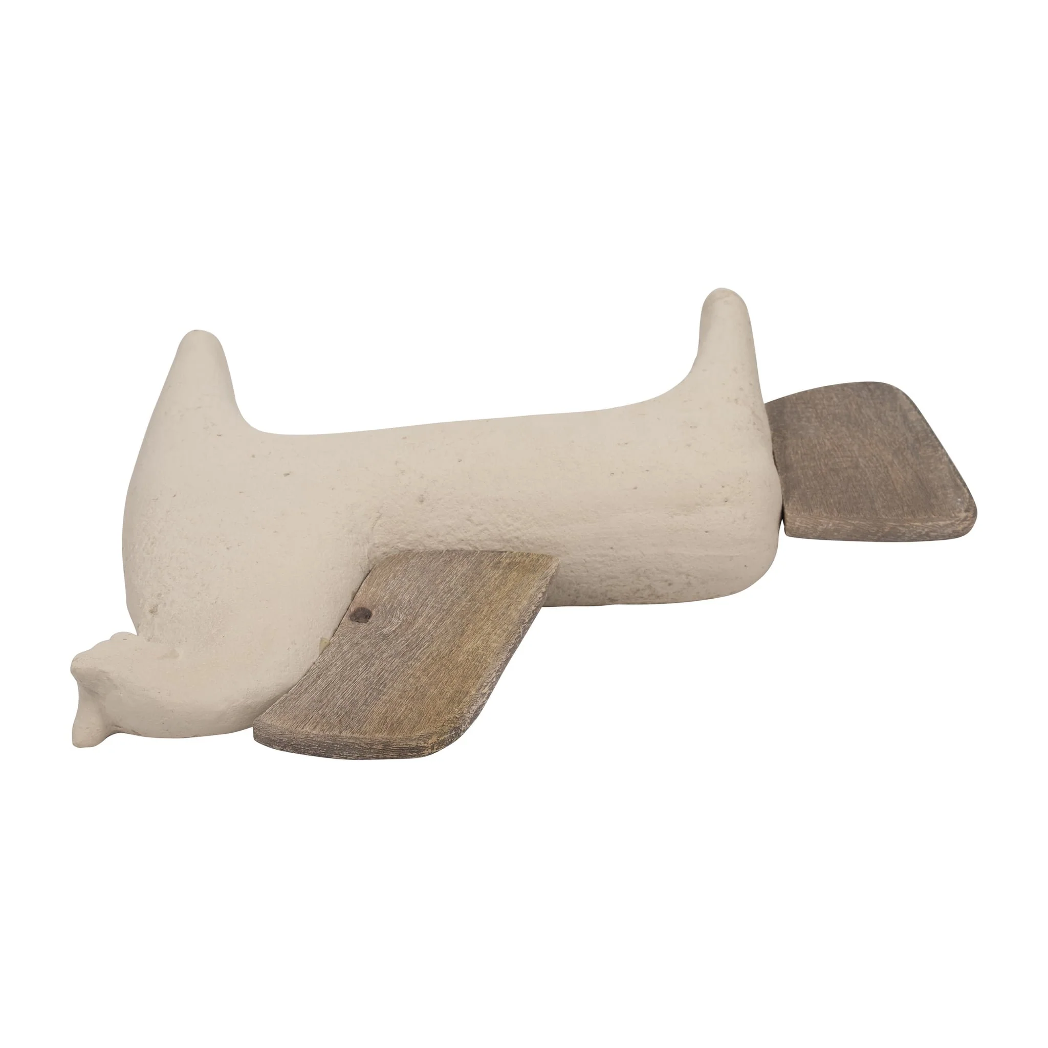 Ecomix, 14" Horse Deco, Ivory - Image 3
