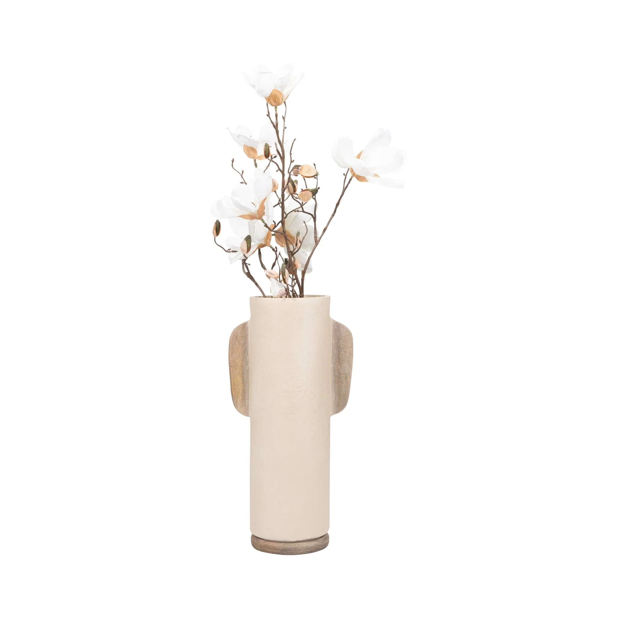 Ecomix, 19" Organic Vase, Ivory - Image 2