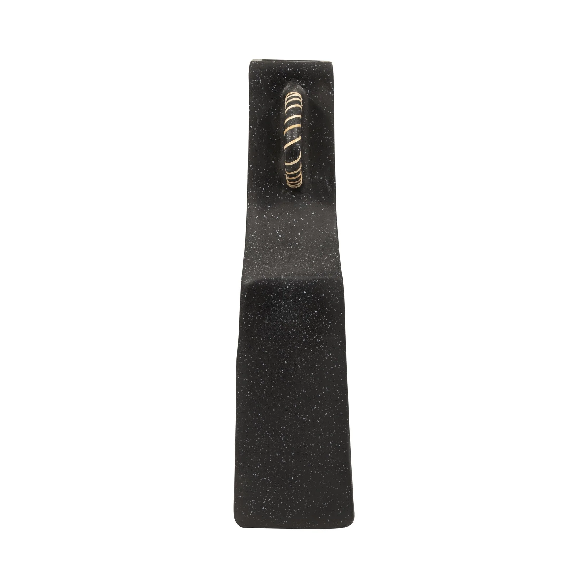 Ecomix, 21"h Abstract Vase, Black - Image 4