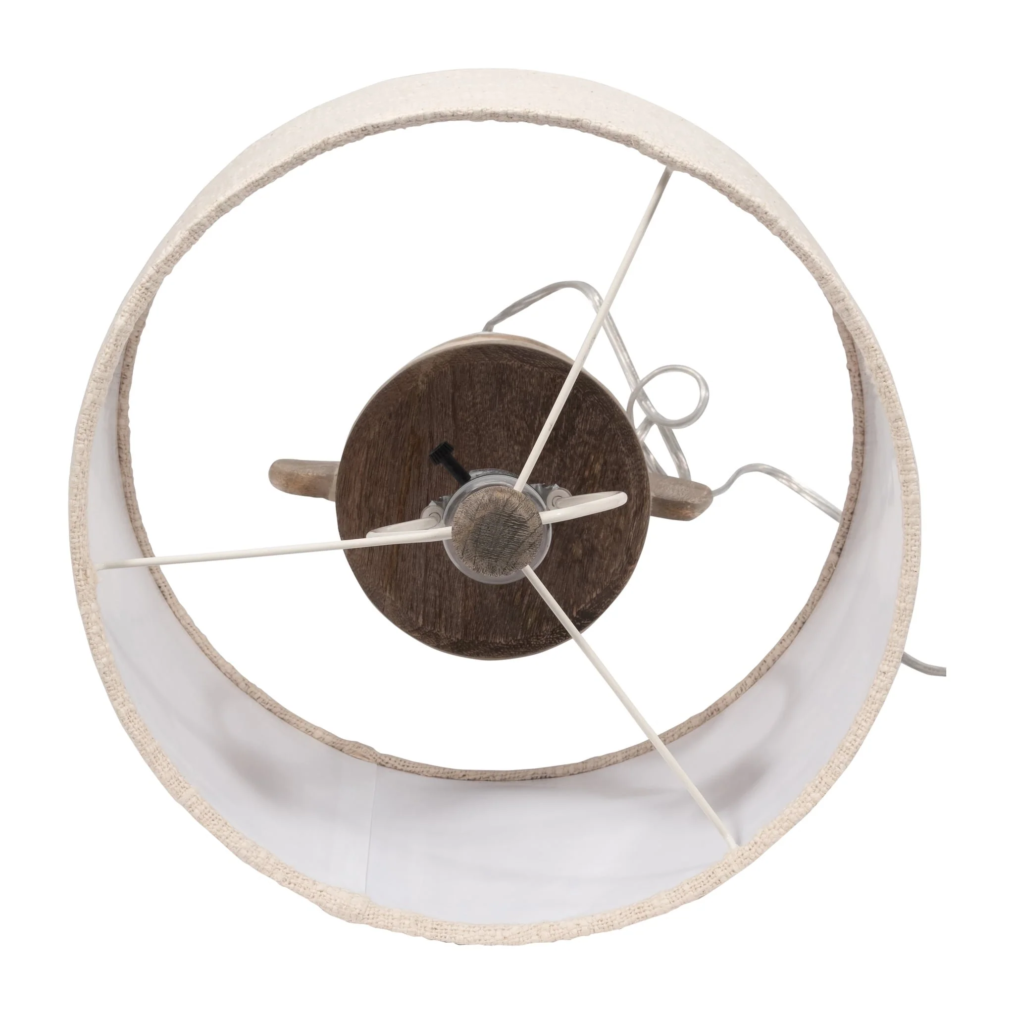 Ecomix, 24" Organic Table Lamp, Ivory - Image 7