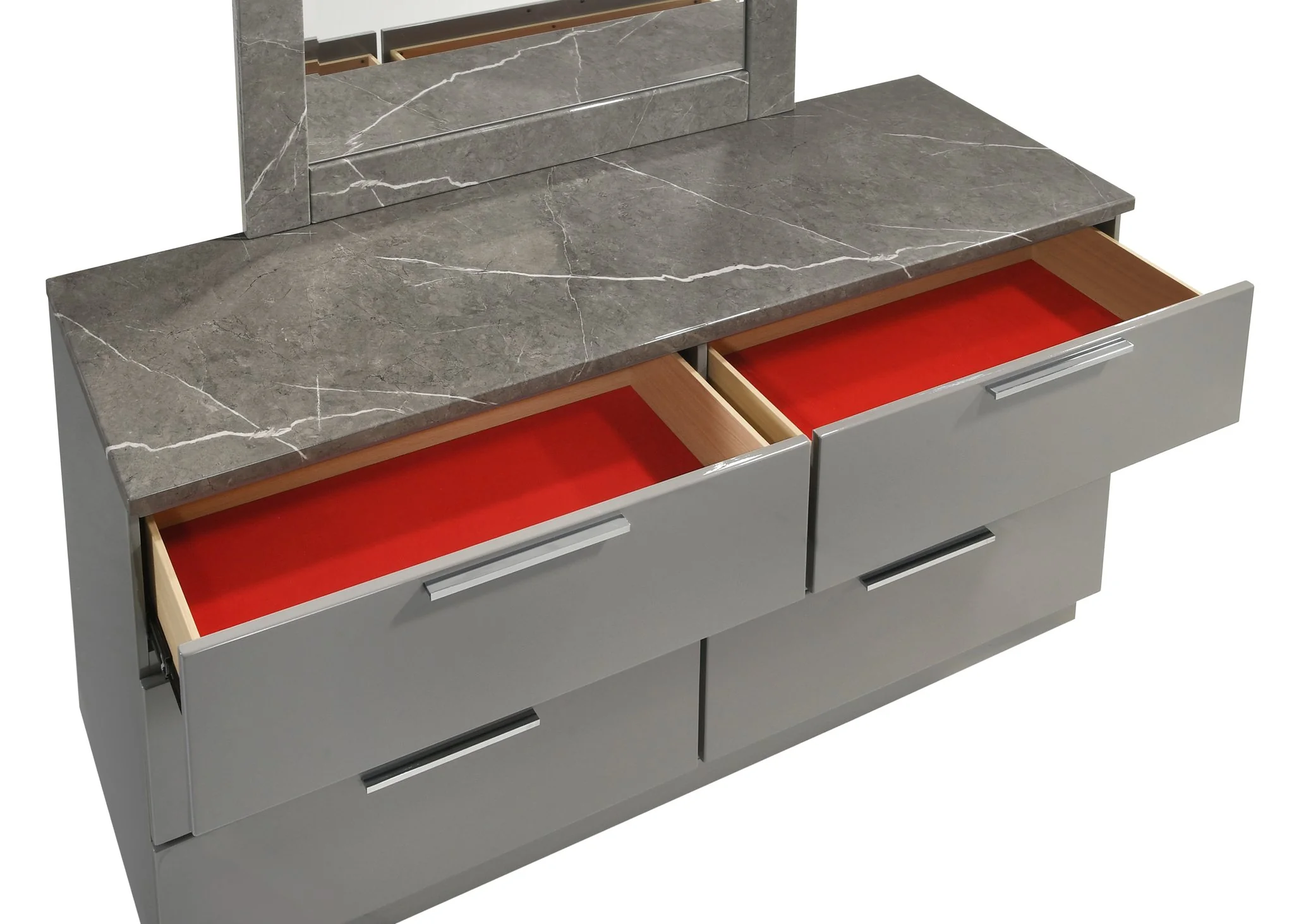 Elara King 5PC Bedroom Set Gray - Image 9