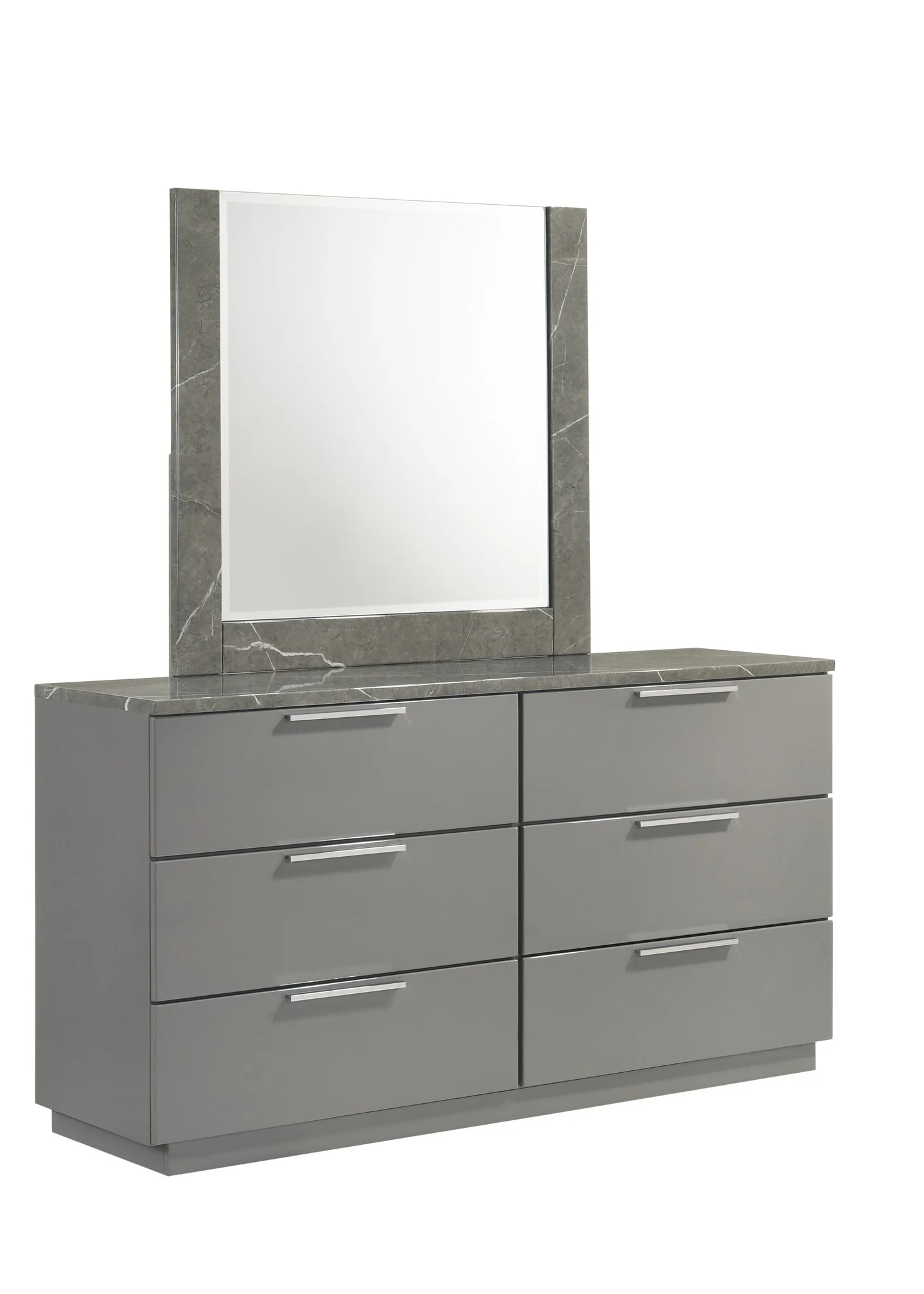 Elara Queen 4PC Bedroom Set Gray - Image 5