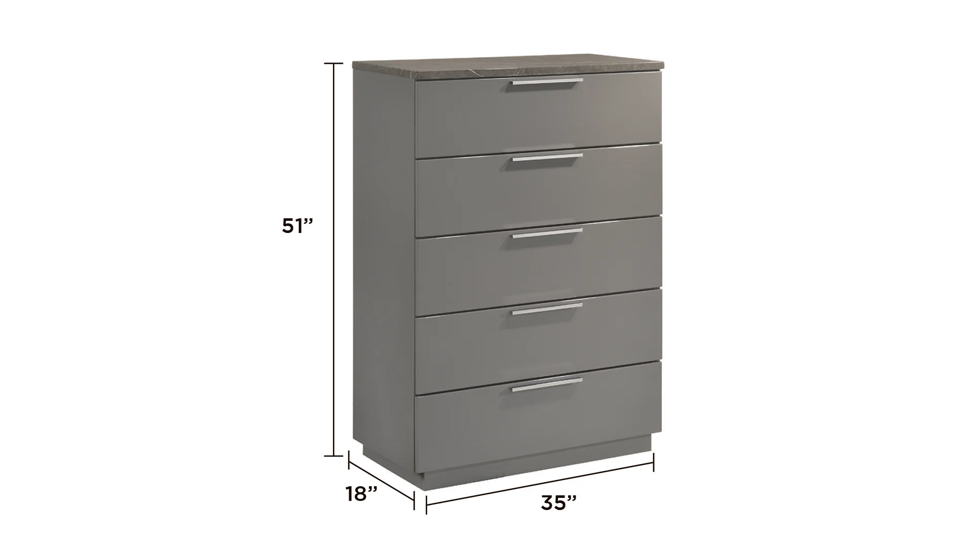 Elara Queen 5PC Bedroom Set Gray - Image 20