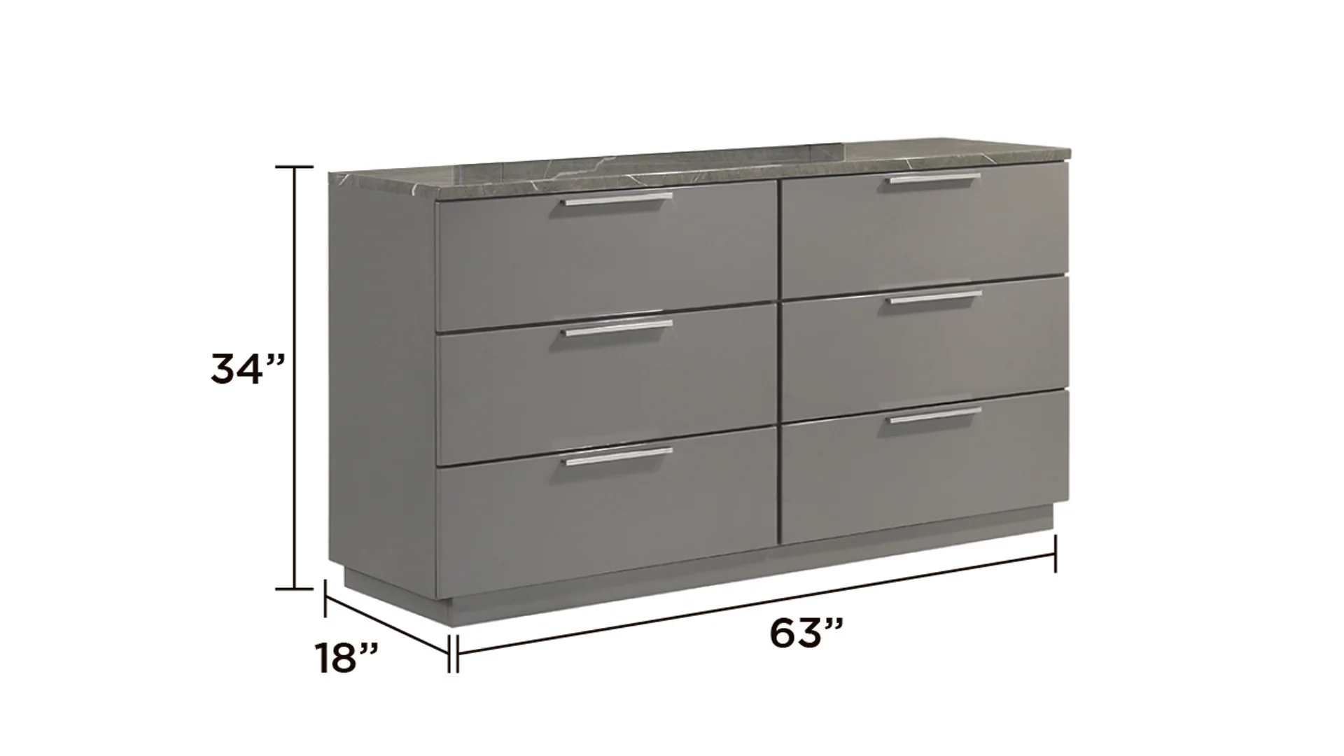 Elara Queen 5PC Bedroom Set Gray - Image 6