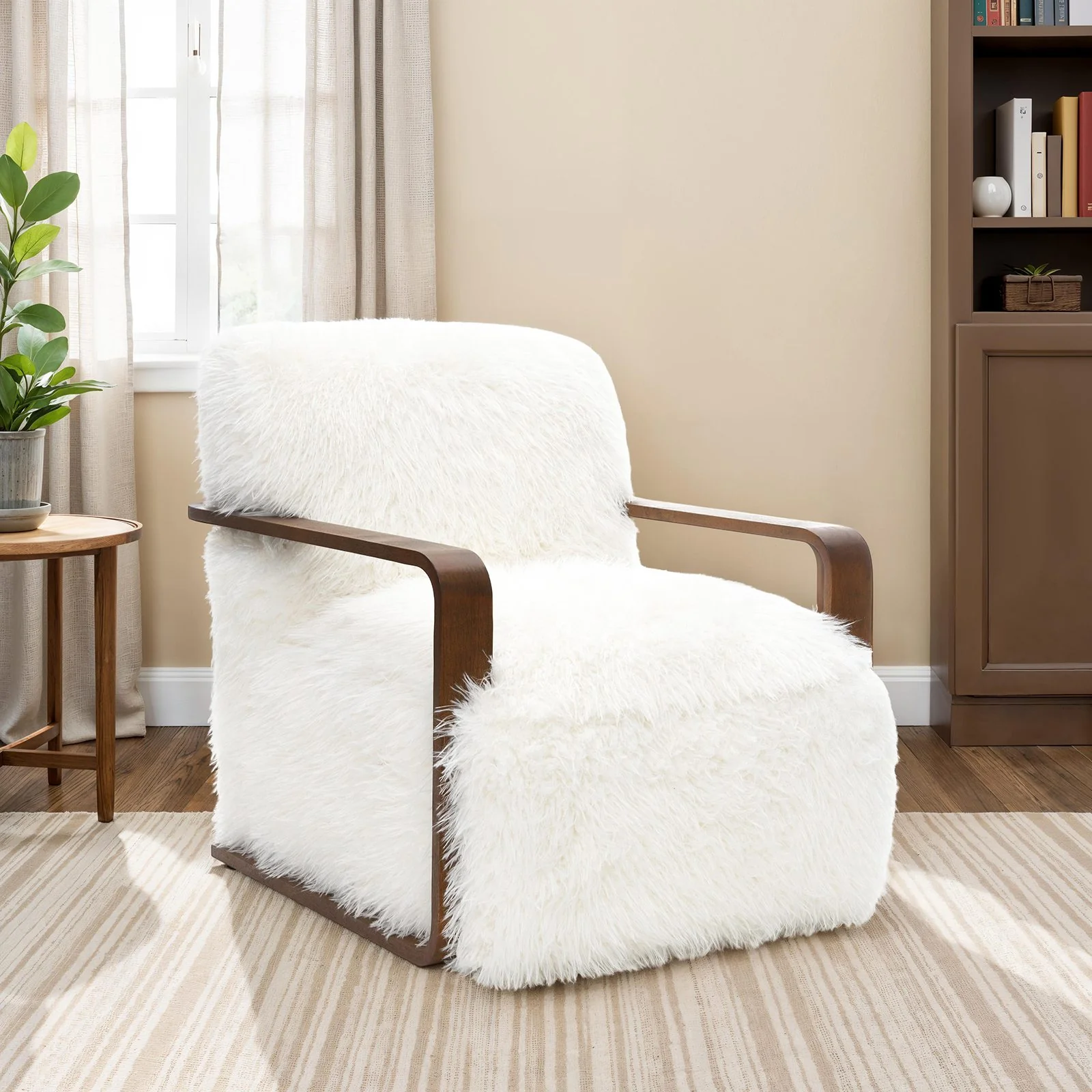 Elardo Accent Chair, White - Image 2