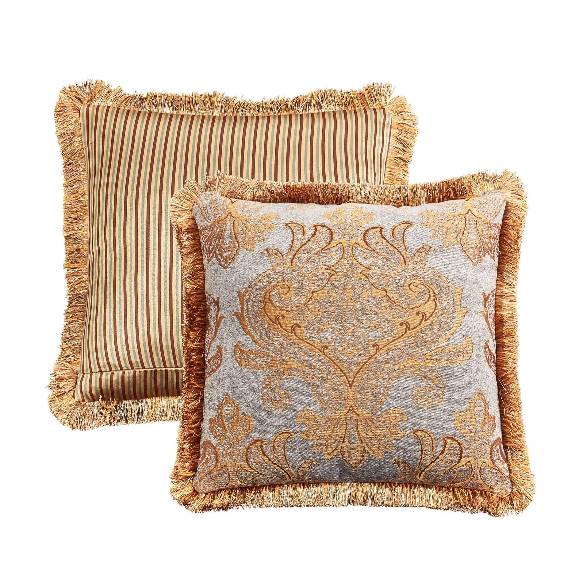 Elizabeth 13-Piece King Comforter Set - Aqua - Image 12