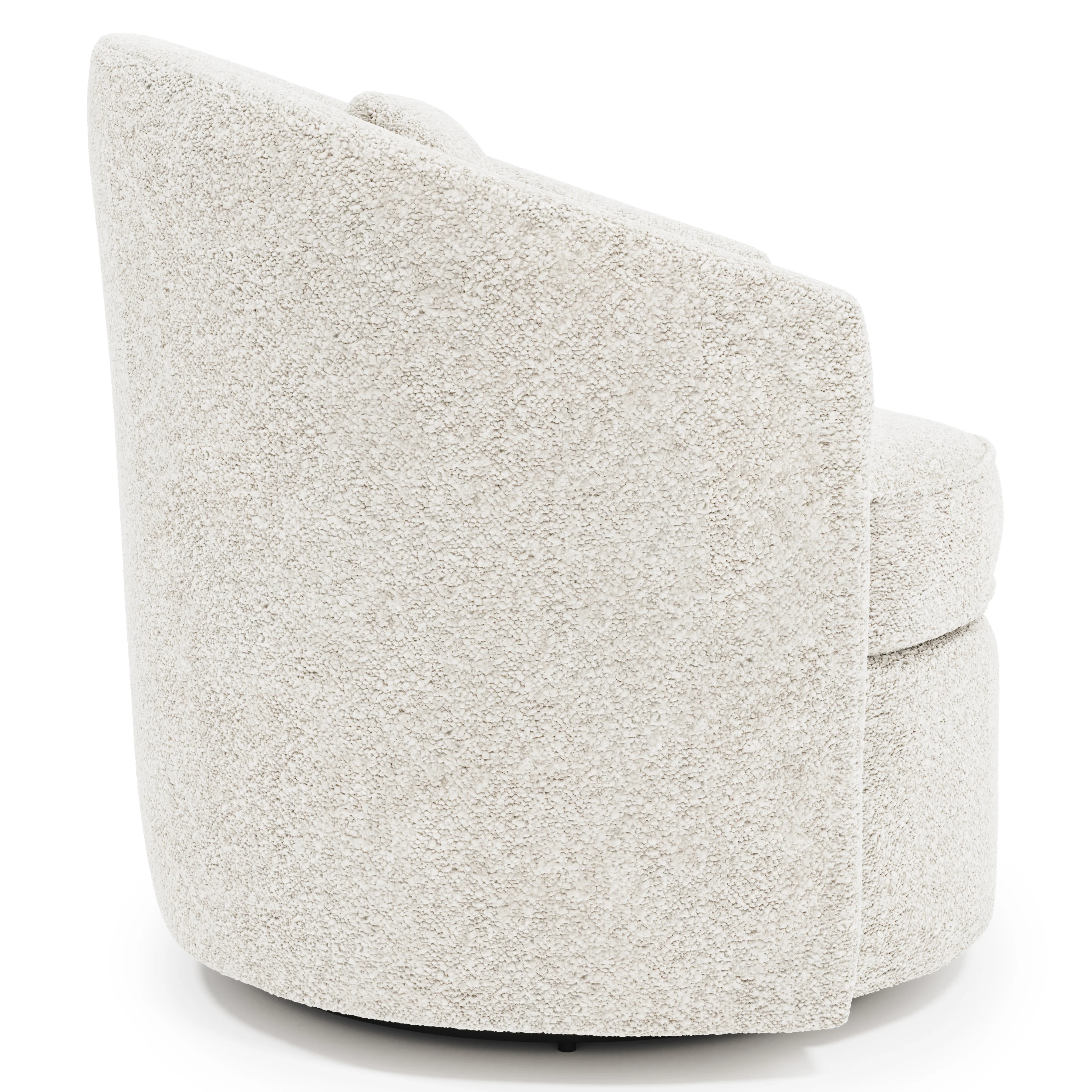 Elizabeth Fabric Swivel Chair - Image 3