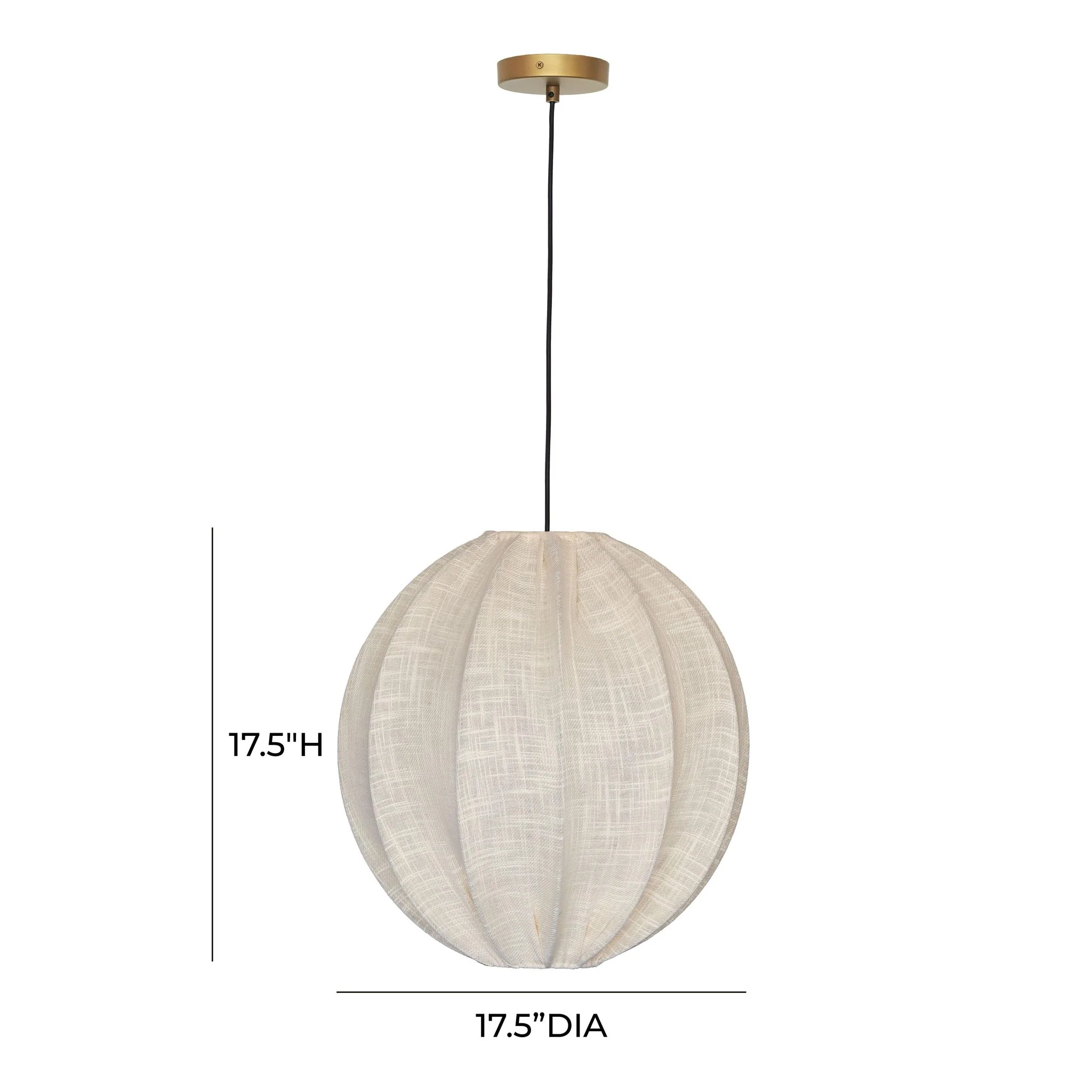 Elliana Off-White Pendant Lamp - Image 6