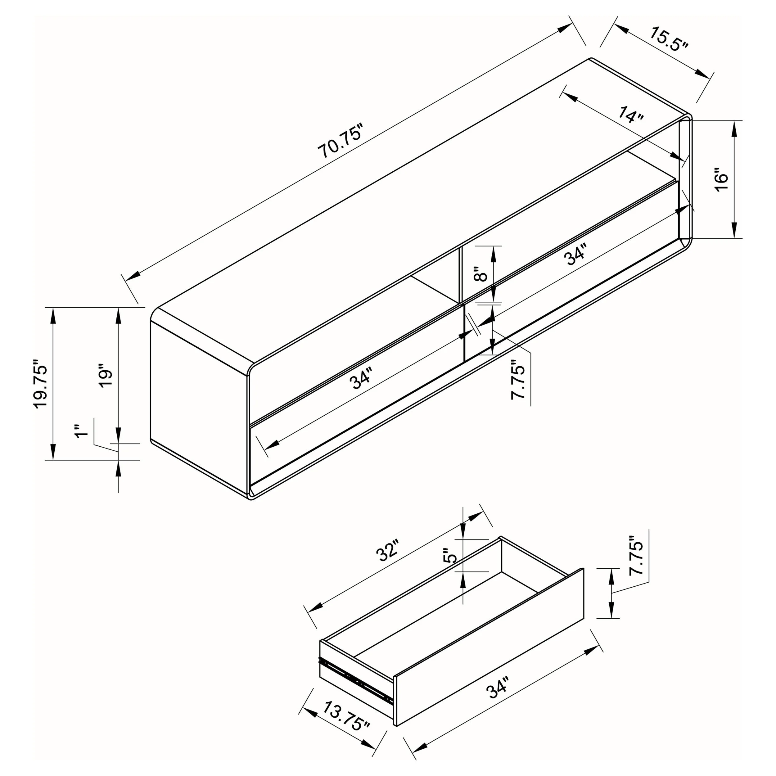 Ellice TV Stand - Image 9