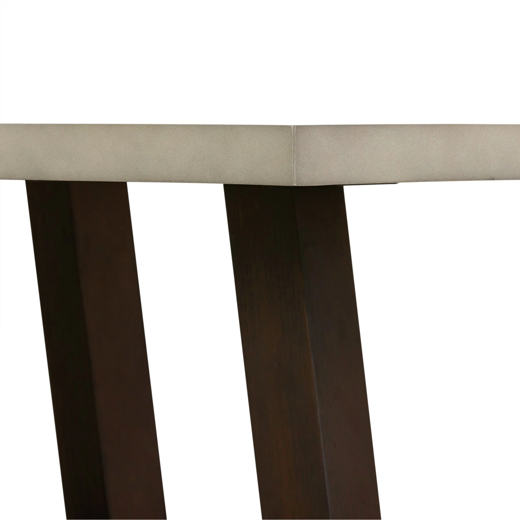Elodie Gray Concrete and Dark Gray Oak Rectangle Coffee Table - Image 5