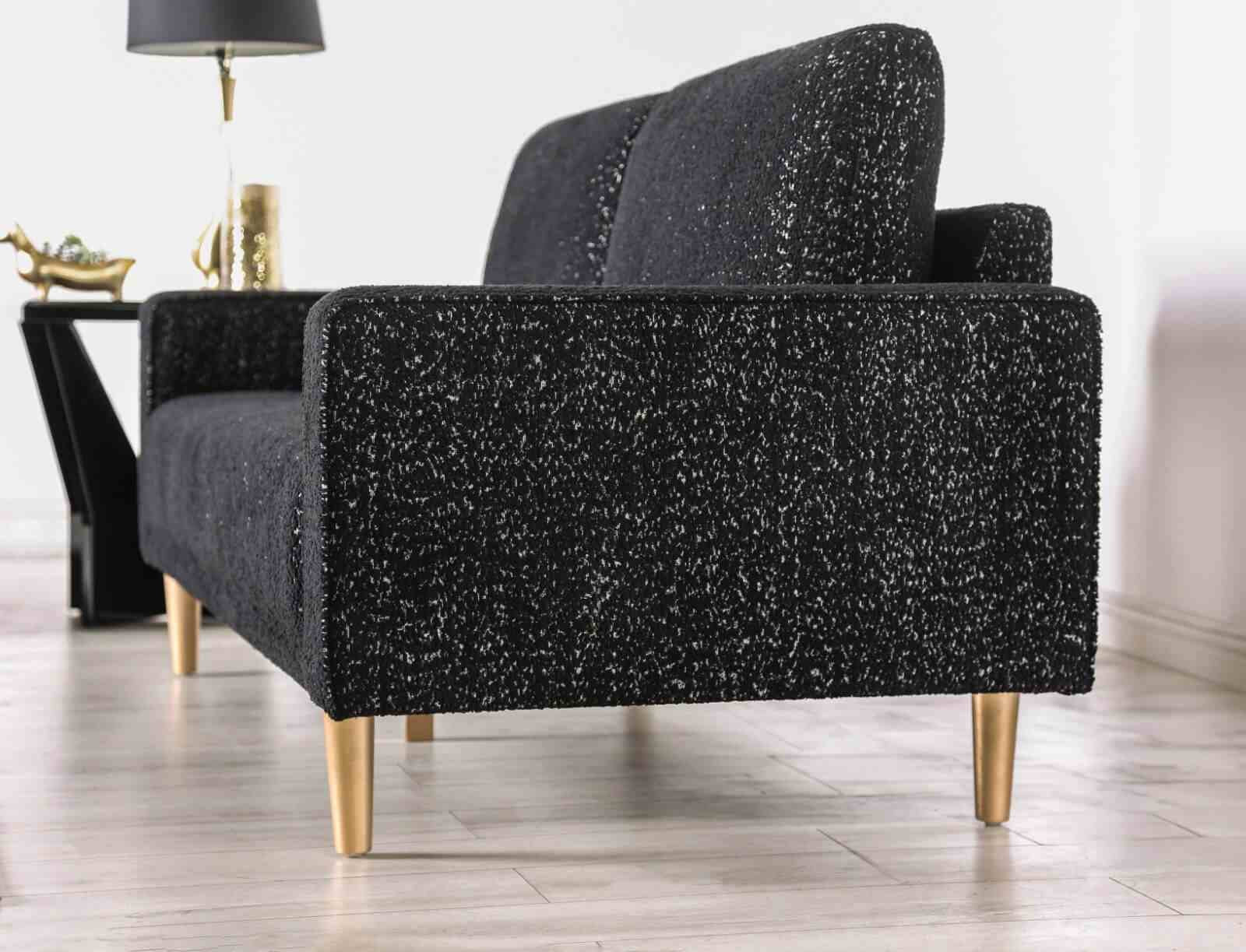 Elverum Sofa, Black - Image 5