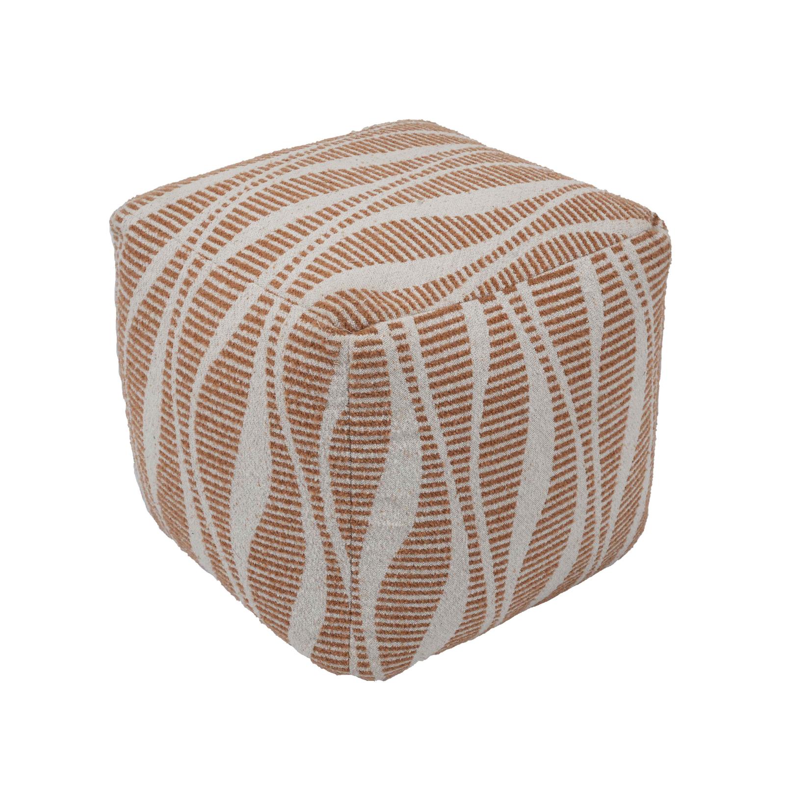 Ember Woven Pouf - Image 3