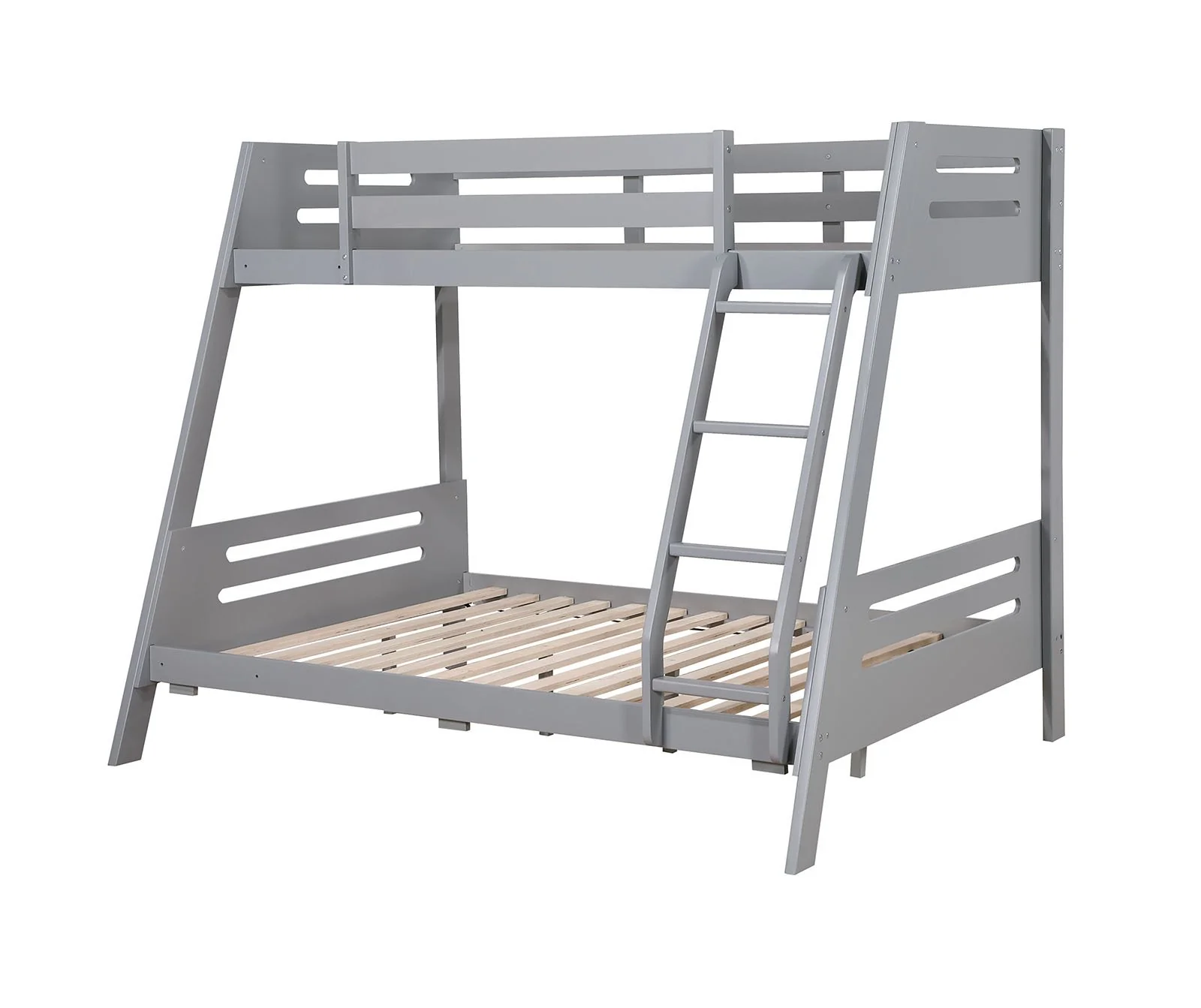 Emilee Twin/Full Bunk Bed, Gray - Image 5