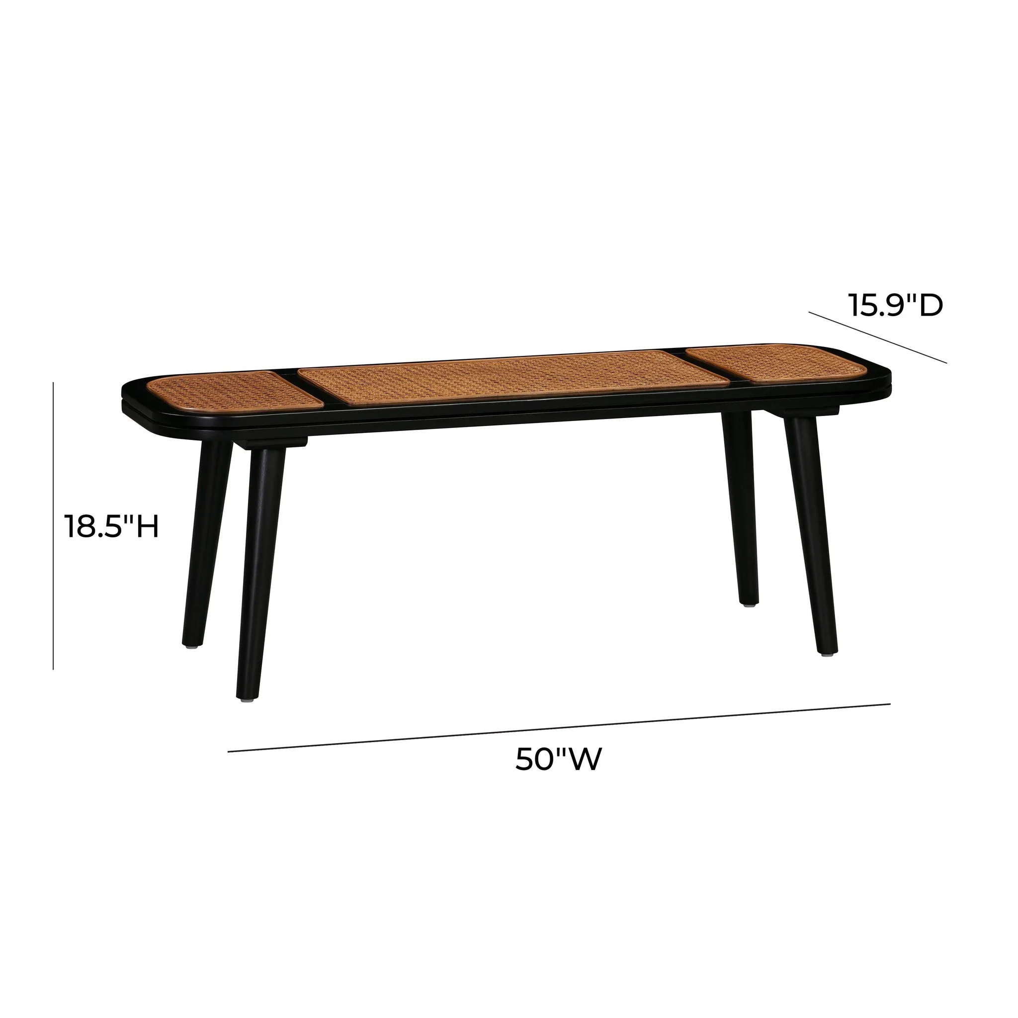 Emilia Cane Bench - Image 6