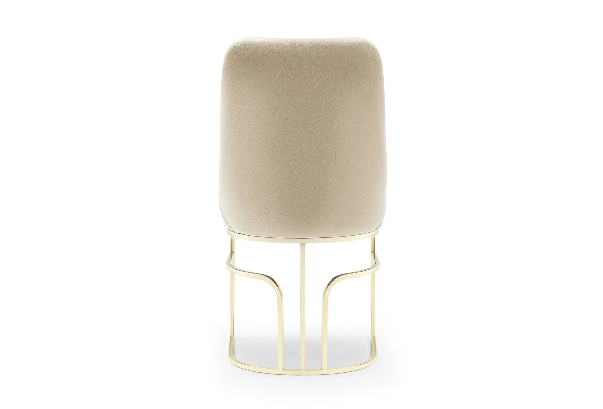 Emrald Gold Legs Beige - 2 Chairs Per Box - Image 5
