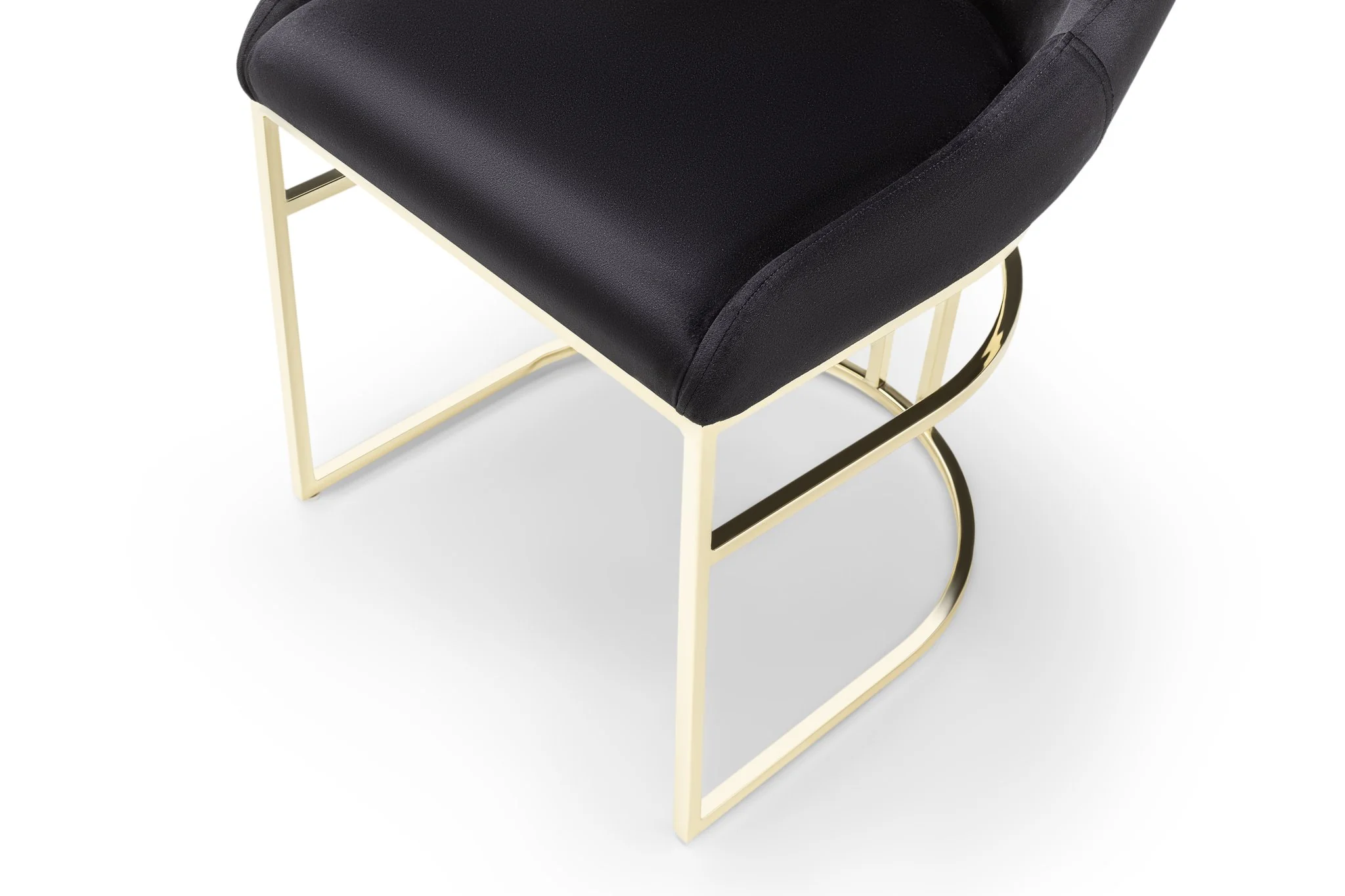 Emrald Gold Legs Black - 2 Chairs Per Box - Image 5