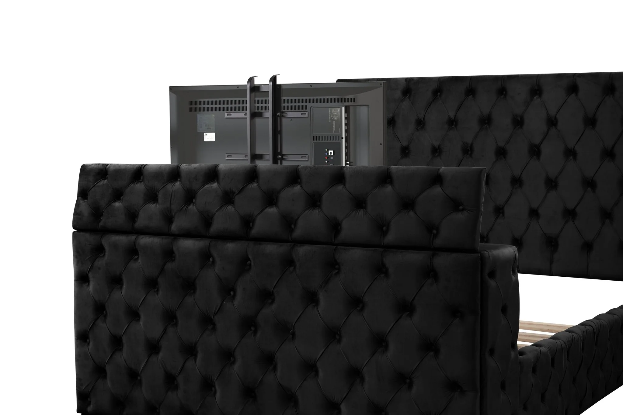 Encore King 5PC Bedroom Set Black - Image 5