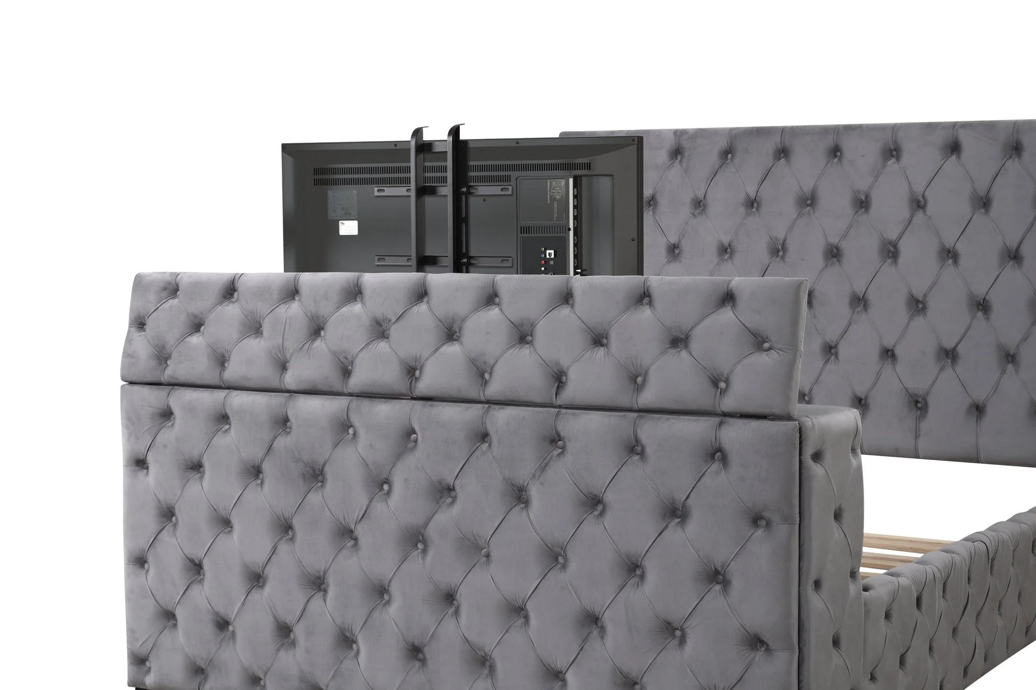 Encore King 5PC Bedroom Set Gray - Image 6