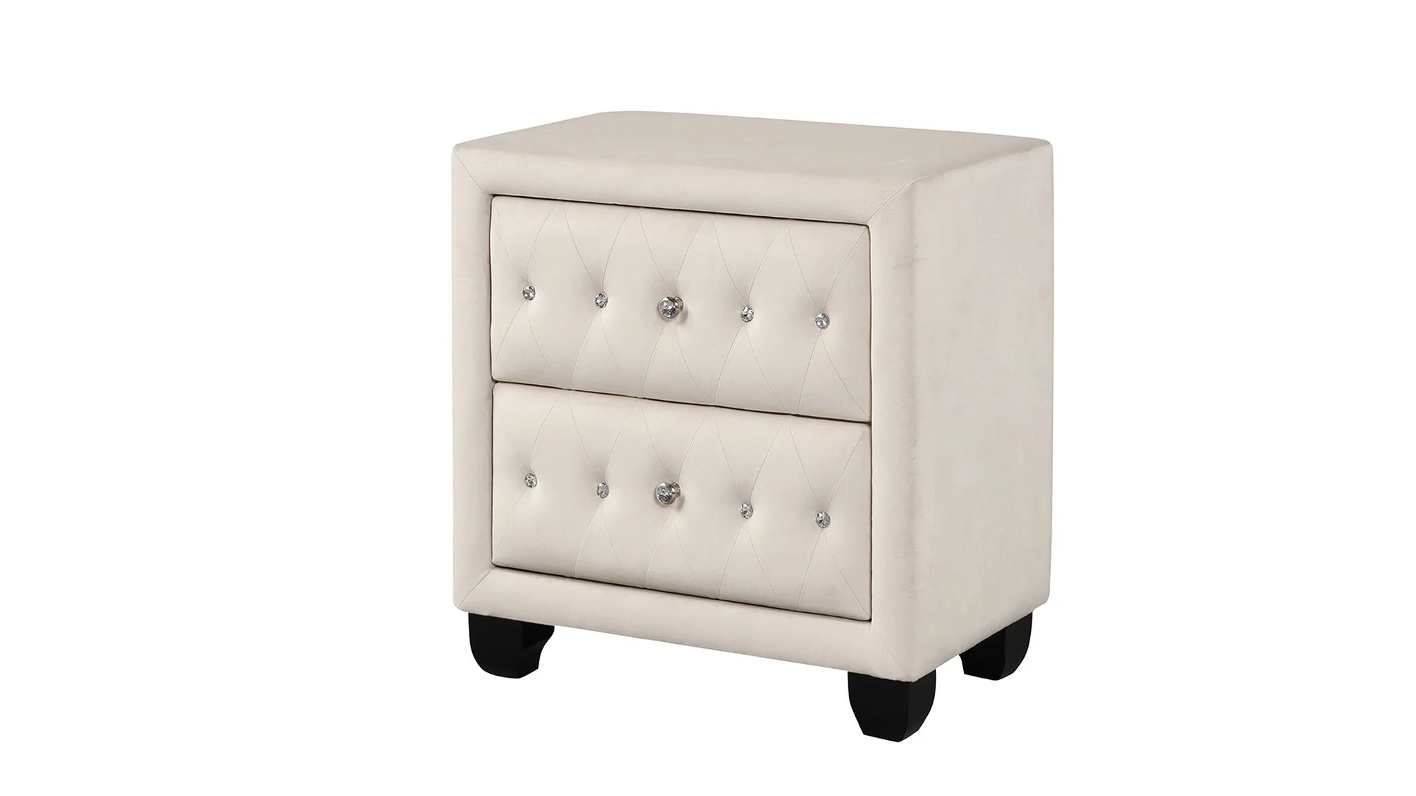 Encore King 5PC Vanity Bedroom Set Beige - Image 15