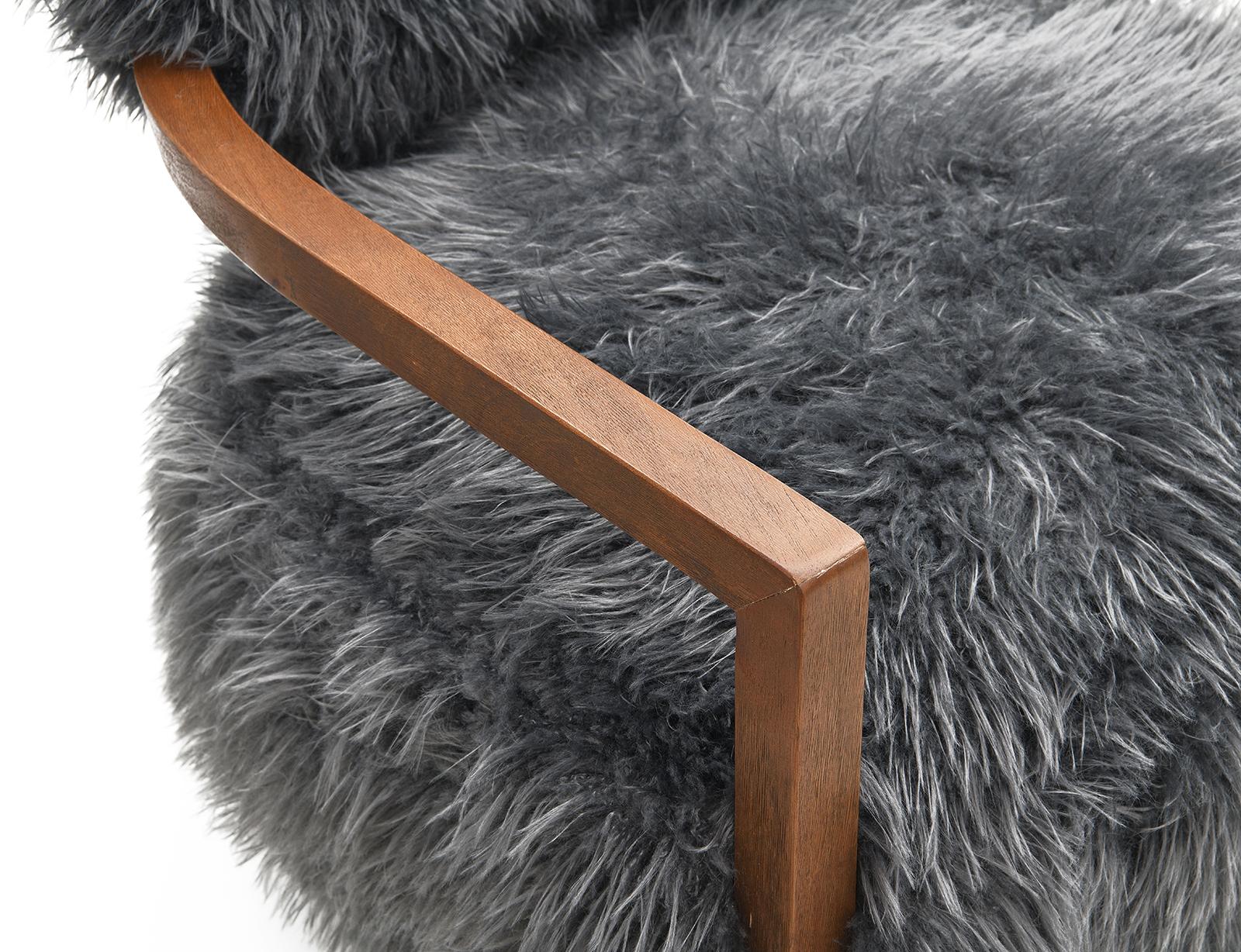Eramo Accent Chair, Charcoal Gray - Image 5