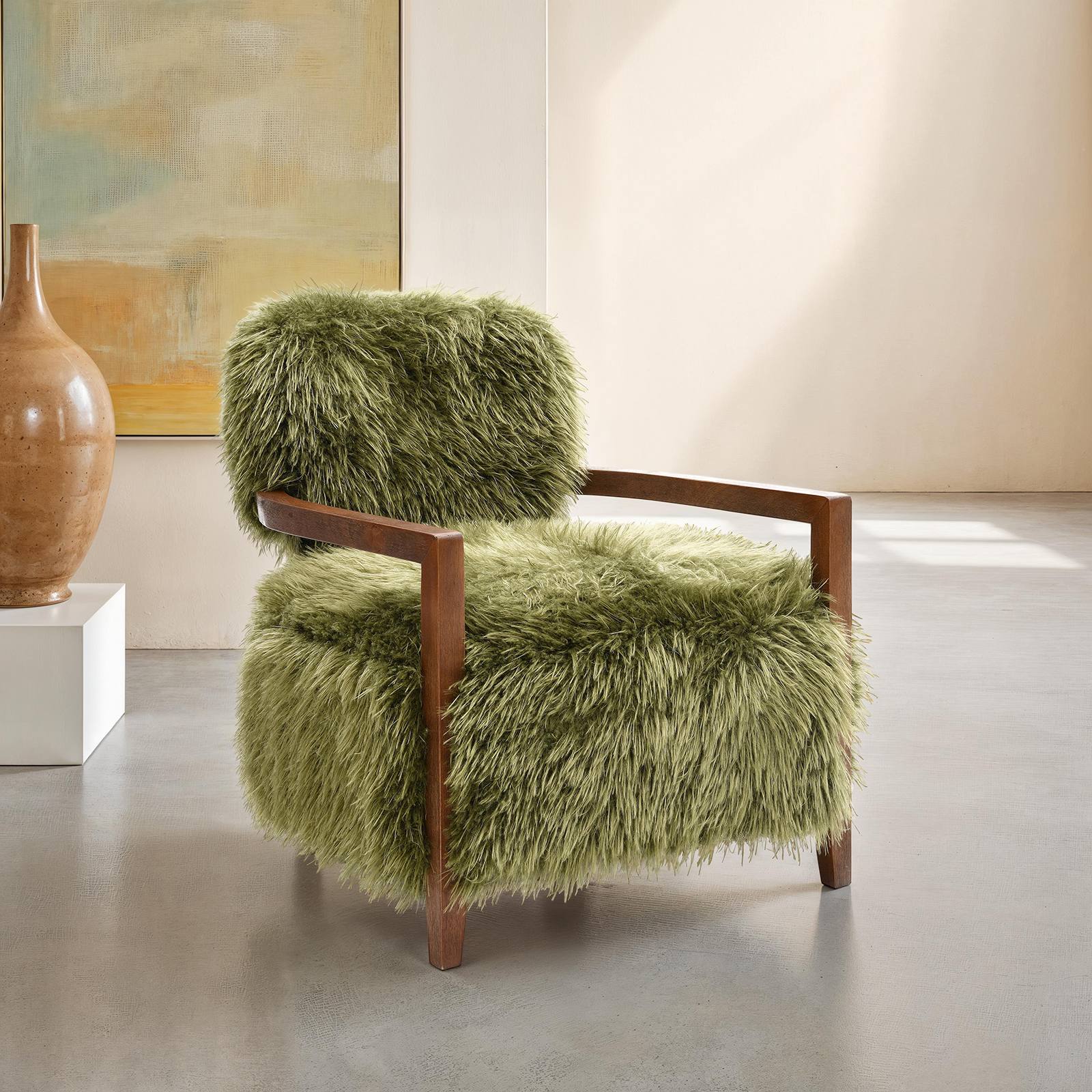 Eramo Accent Chair, Green - Image 2