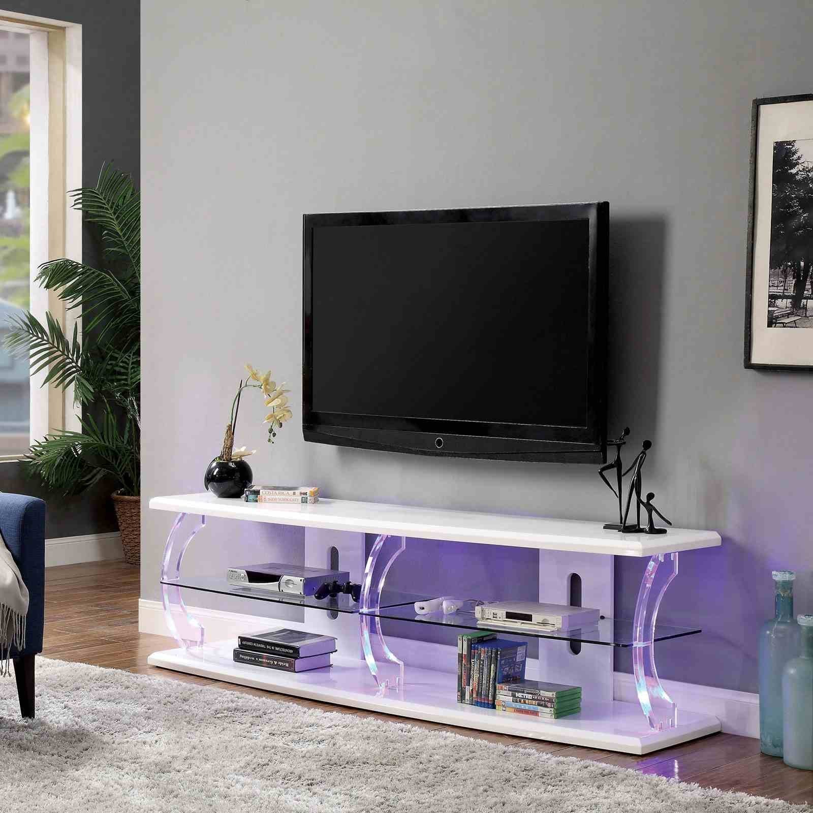 Ernst 60" TV Stand, White - Image 2